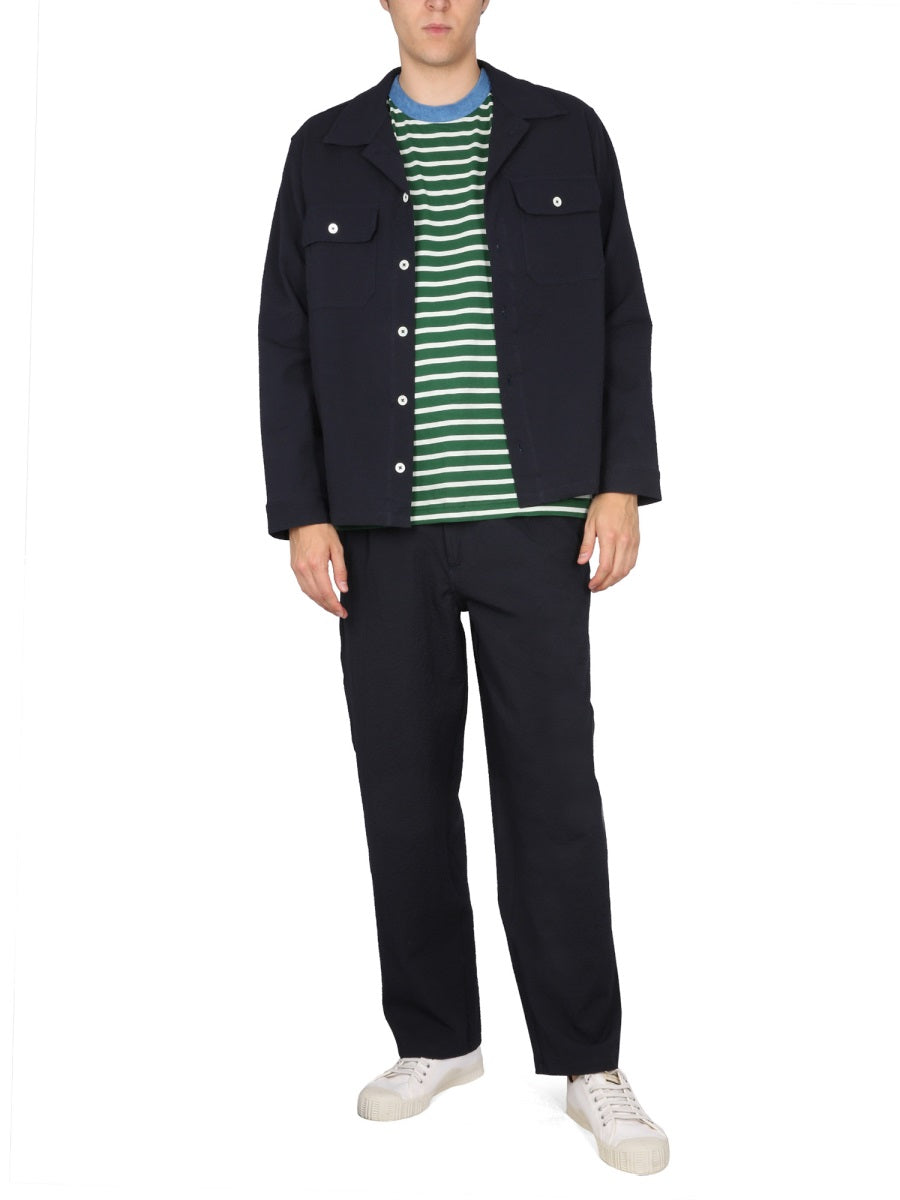 HOWLIN Classic Button Down Mini Pants for Men