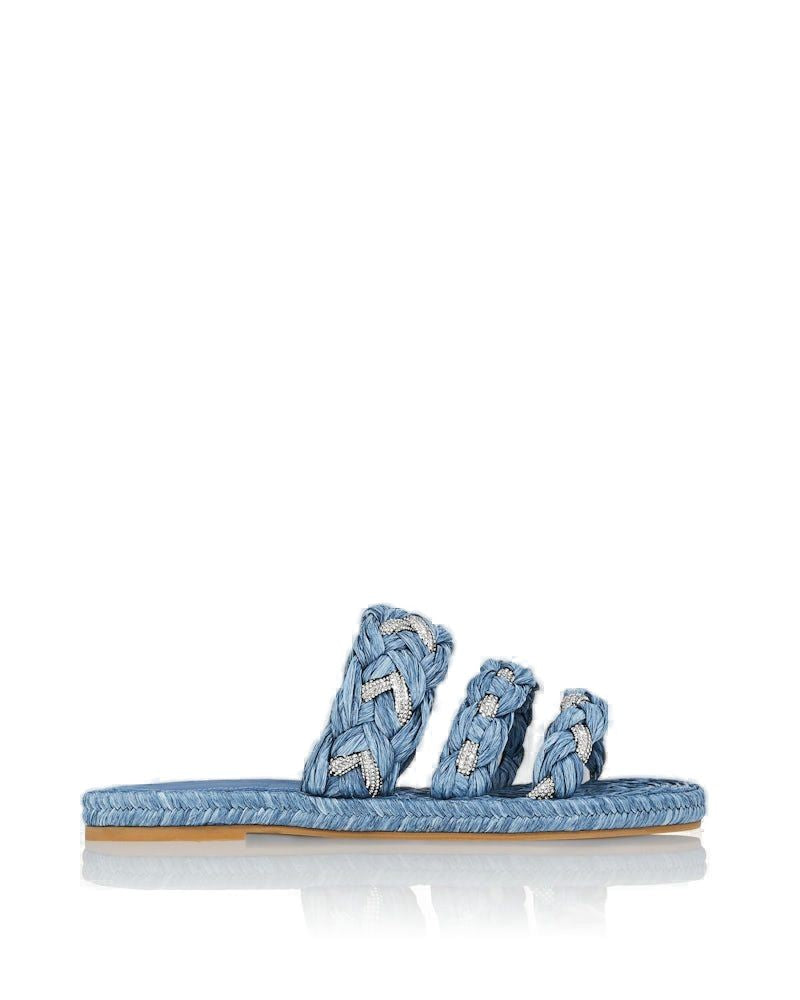 AQUAZZURA Coastal Espadrille Flat Sandals