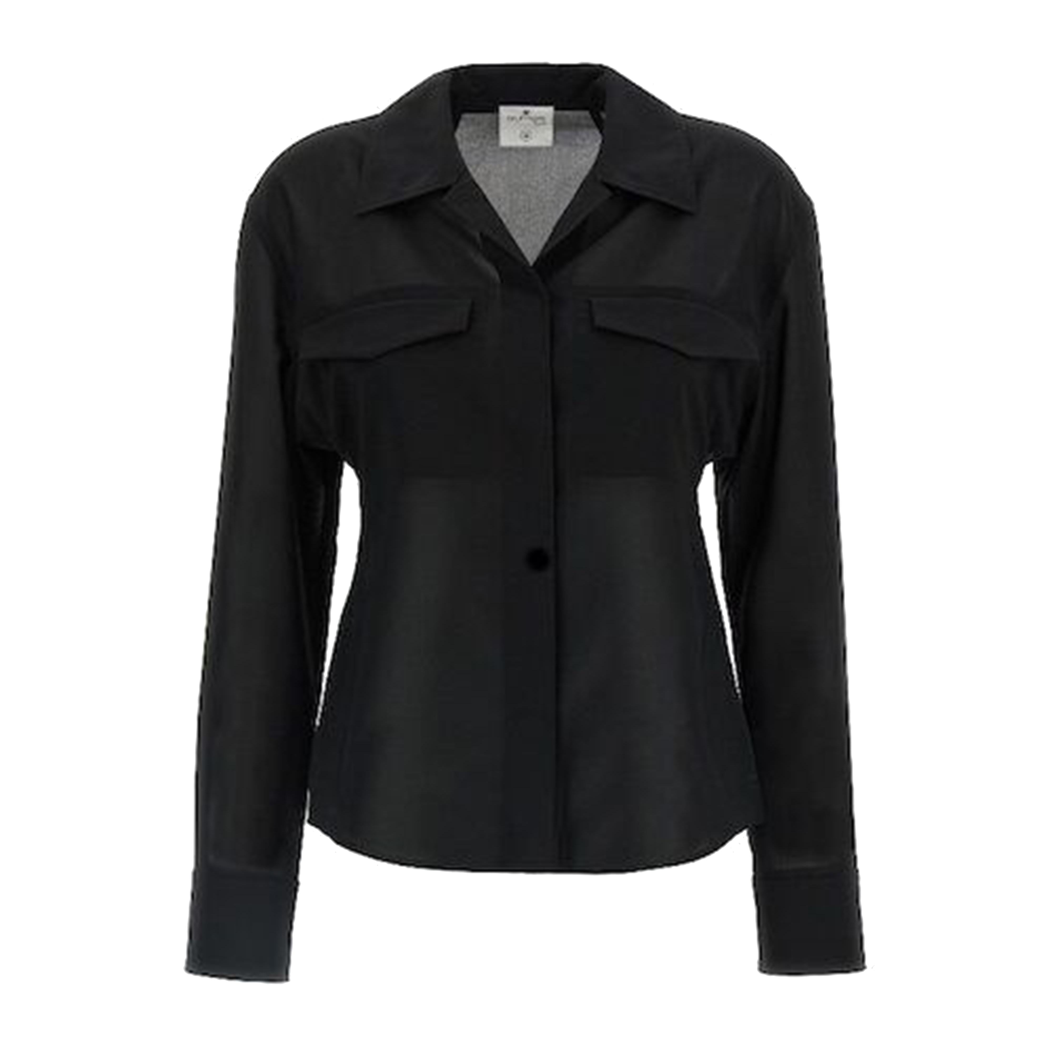 COURREGES Stylish 2-Pocket Cotton Shirt for Women