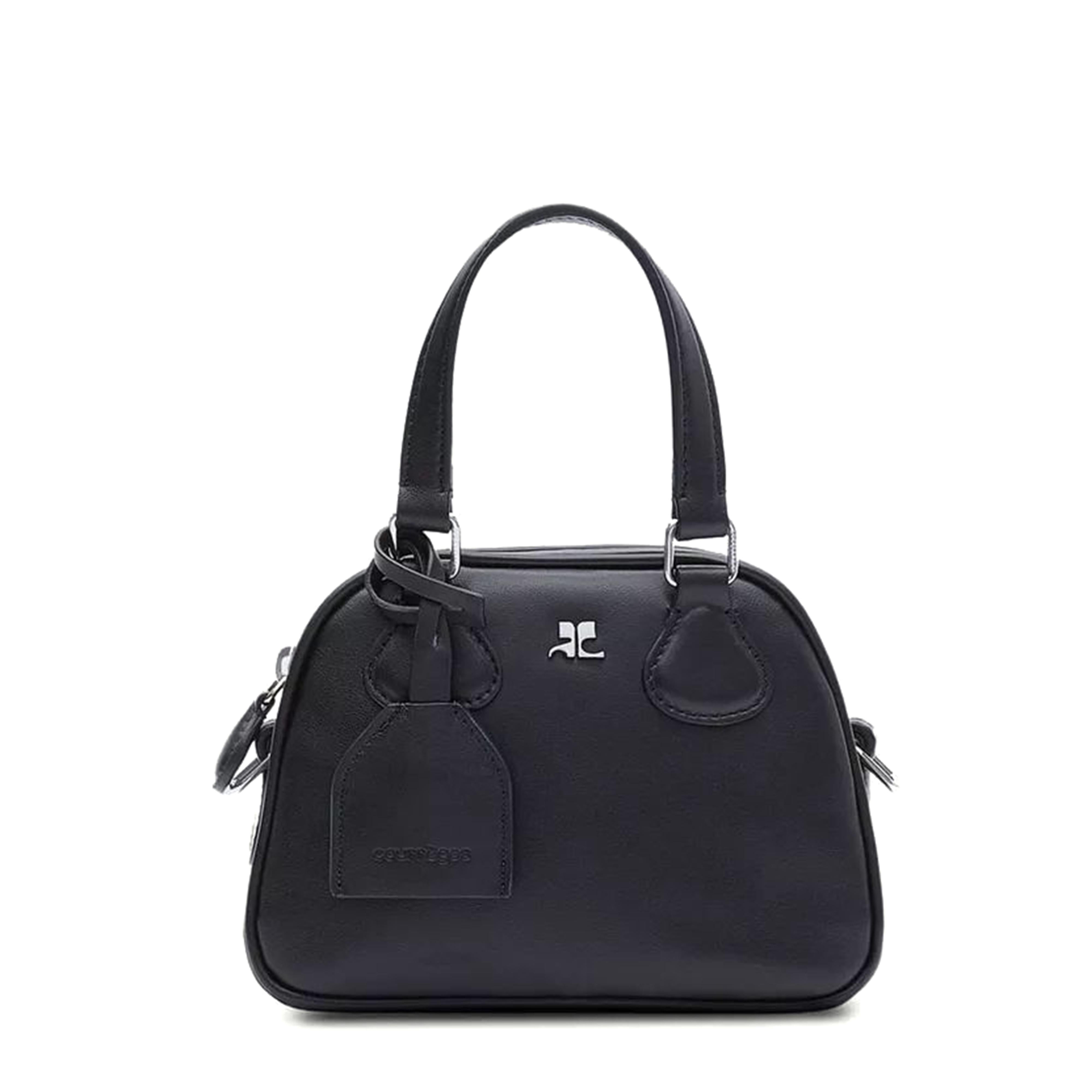 COURREGES Chic Mini Bowling Handbag