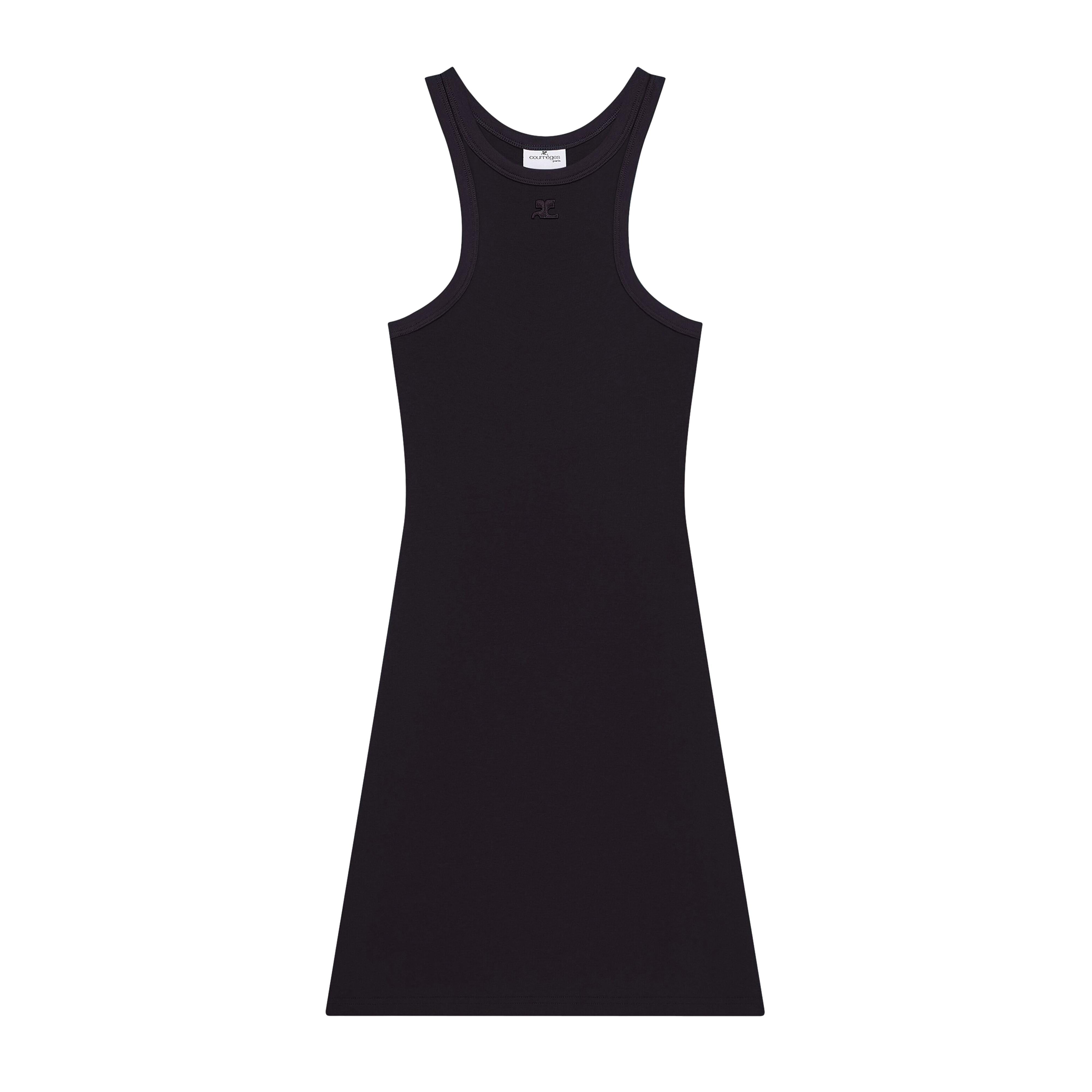 COURREGES Contrast Scuba Mini Dress for Women