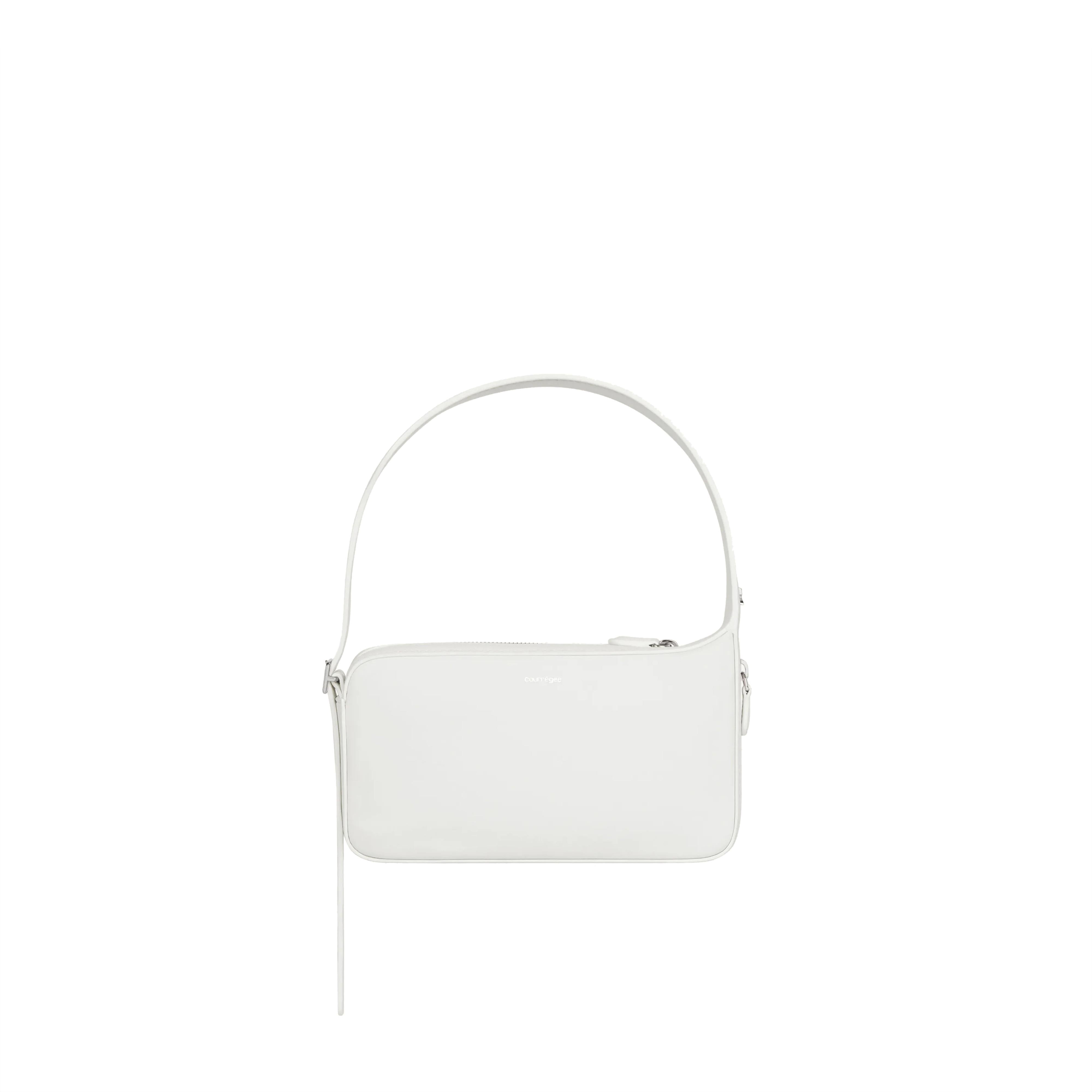 COURREGES Elegant Mini Racer Baguette Handbag