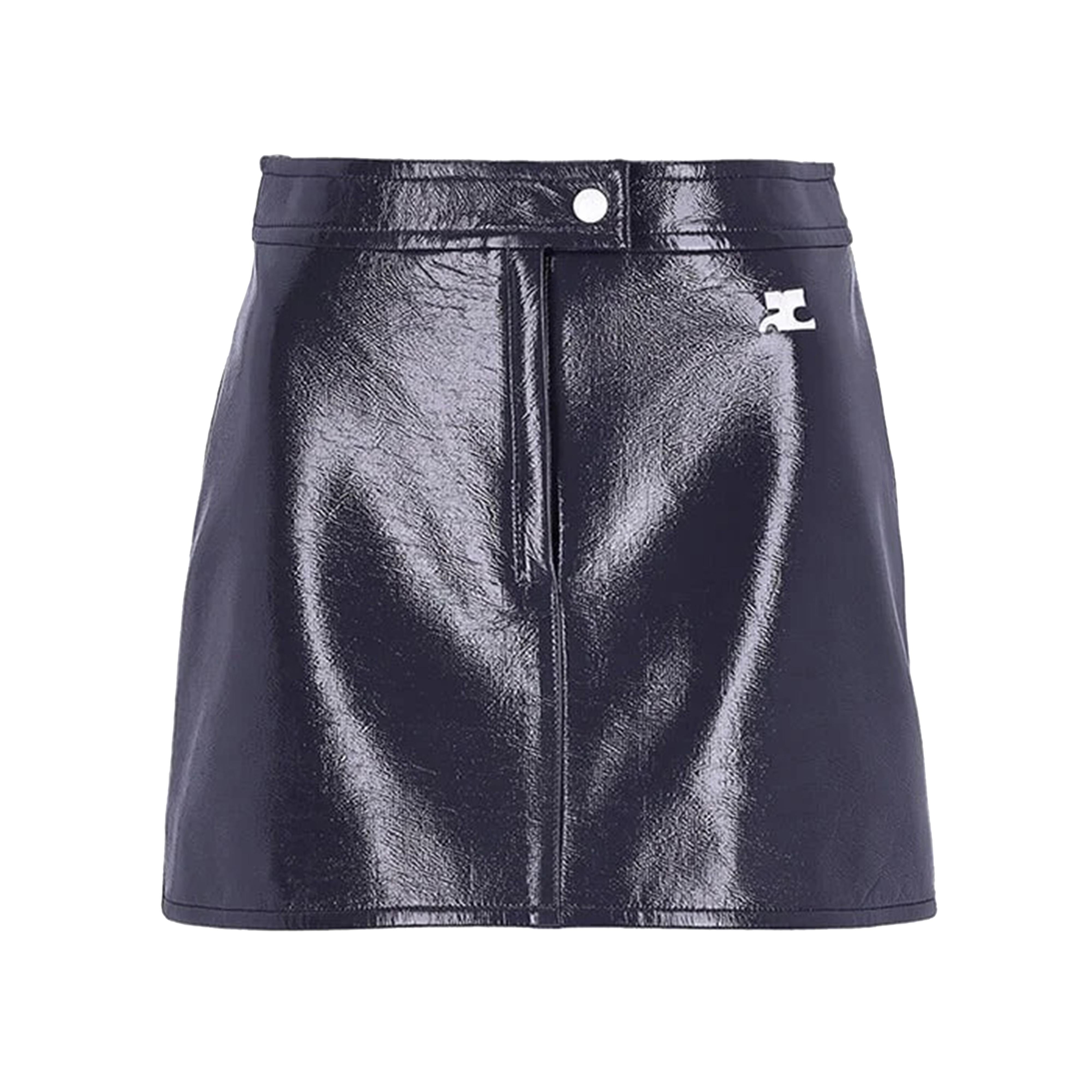 COURREGES Vinyl Mini Skirt for Women