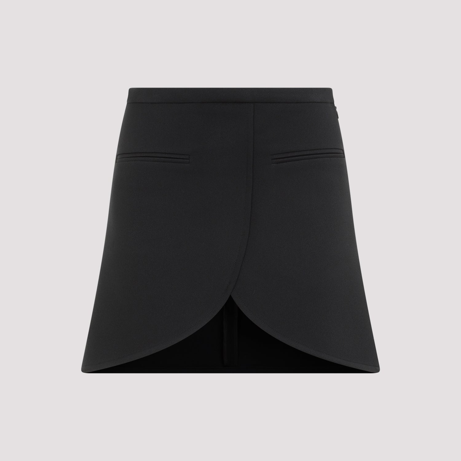 COURRÈGES Chic Irregular Hem Mini Skirt
