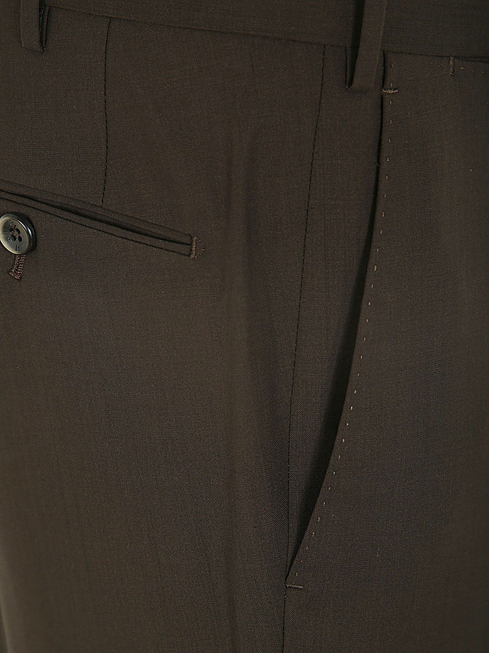 PT01 Superlight Deluxe Wool Slim Flat Front Pants