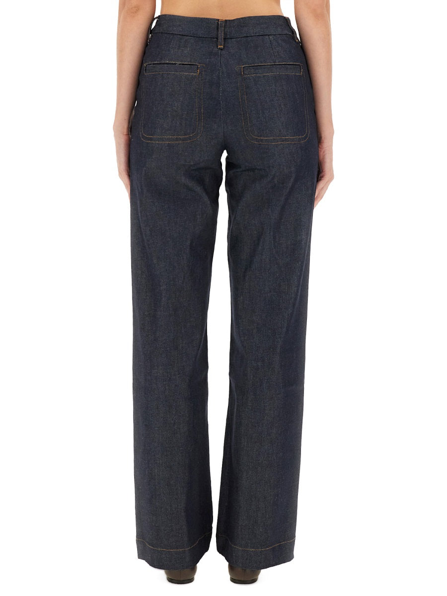 A.P.C. Women's Form-Fitting Jeans