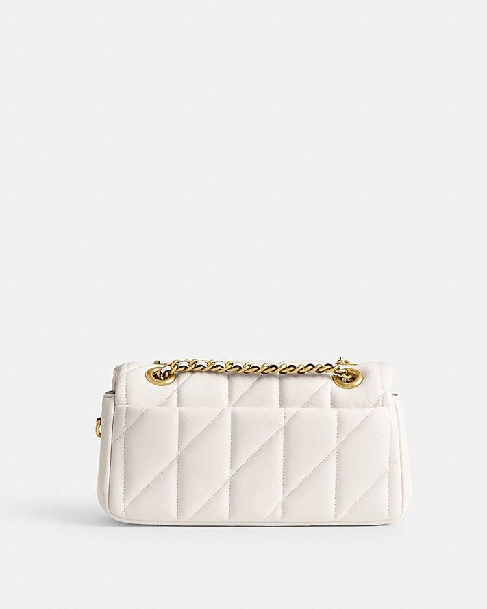 COACH Quilted Tabby Shoulder Mini Handbag with Chain