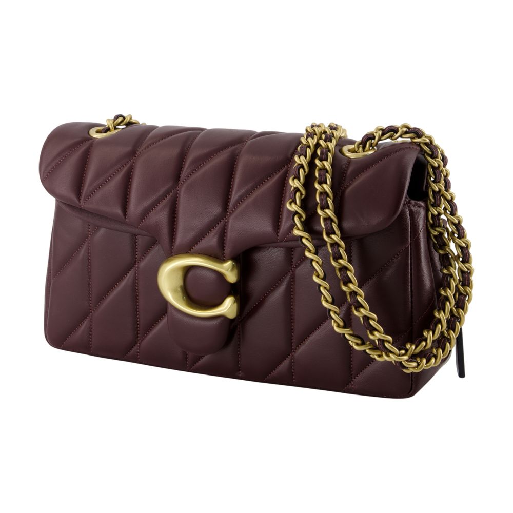 COACH Quilted Tabby 26 Chain Shoulder Handbag