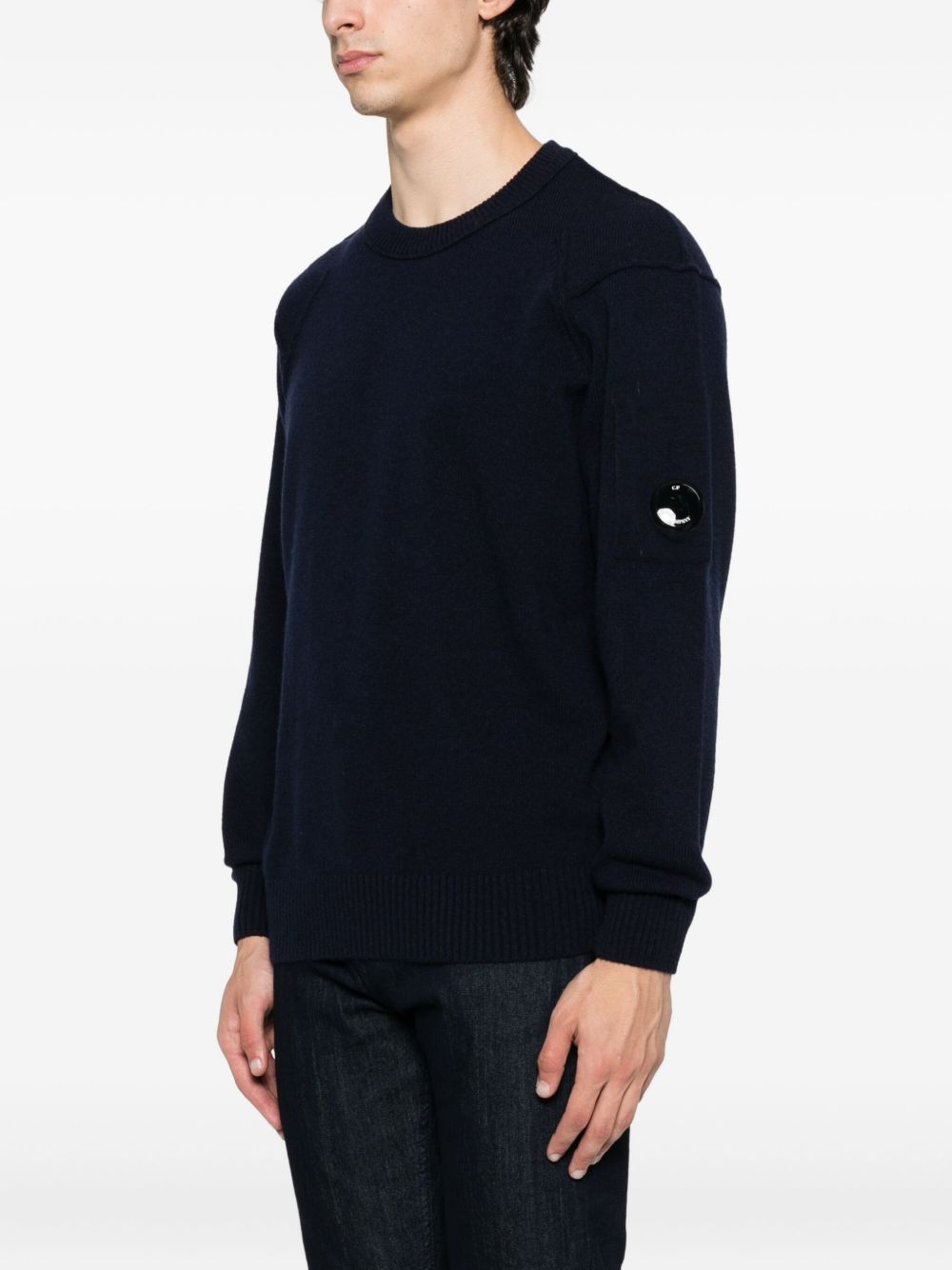 CP COMPANY Men's Stylish Wool Blend Sweater for Fall/Winter 2025