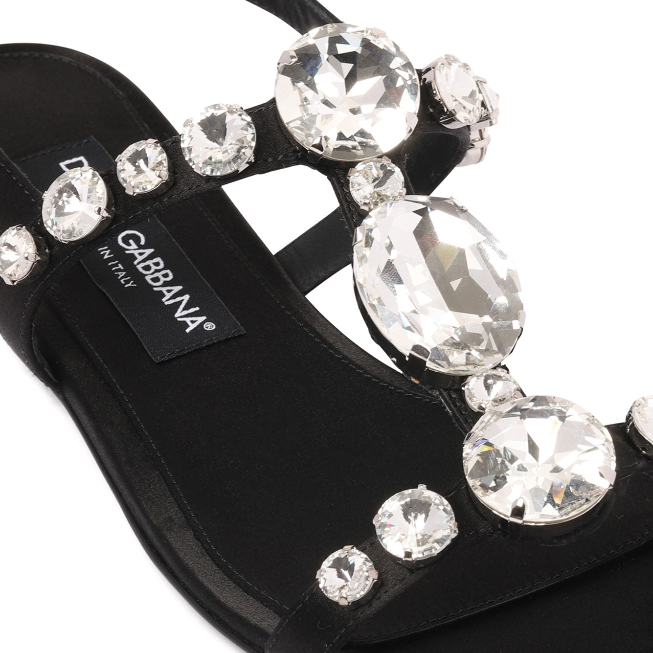 DOLCE & GABBANA Crystal-Embellished Sandals for Women