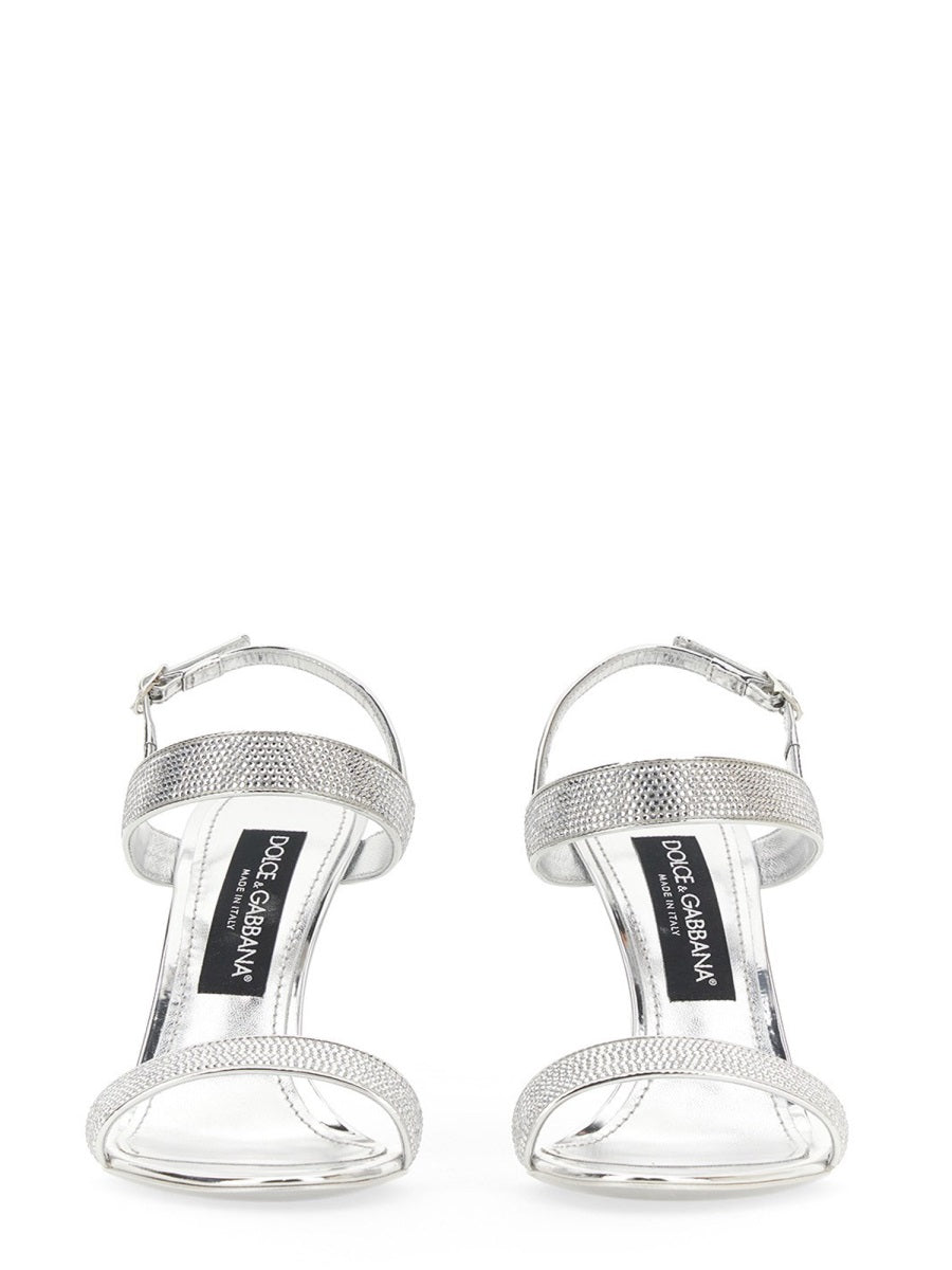 DOLCE & GABBANA Elegant Kim Sandal with 10.5 cm Heel