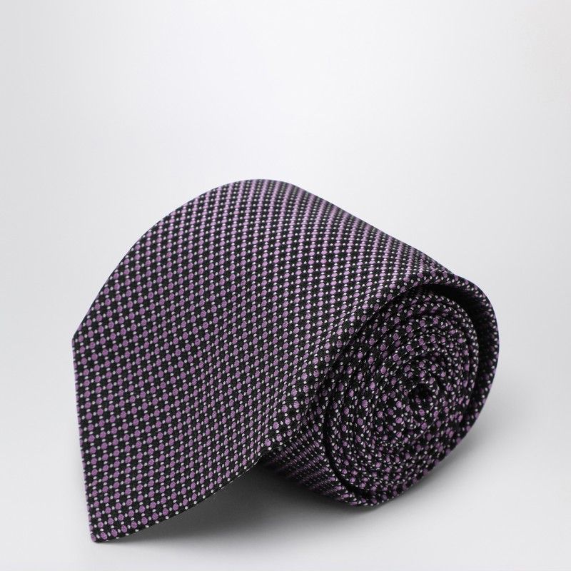 DESTIN Polka Dot Silk Tie for Men