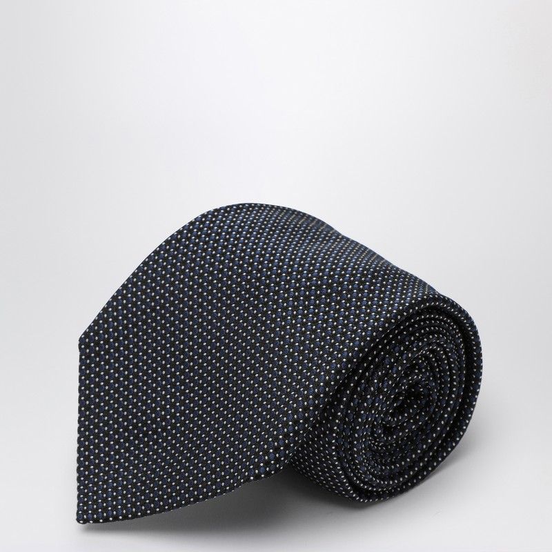DESTIN Polka Dot Silk Tie for Men - FW24 Collection
