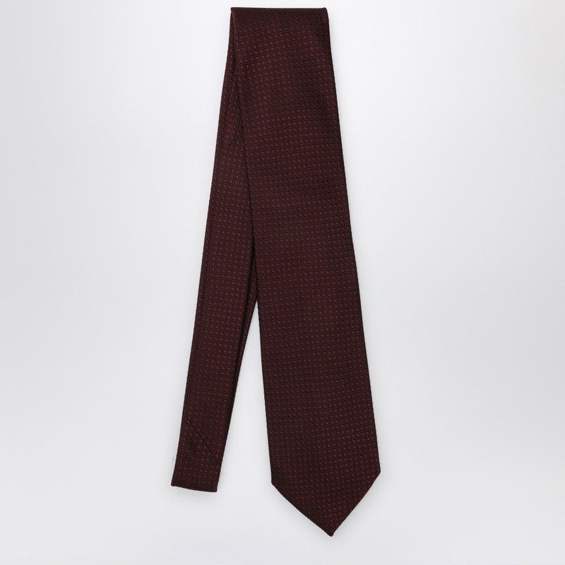 DESTIN Silk Polka Dot Tie - Classic Touch for Men