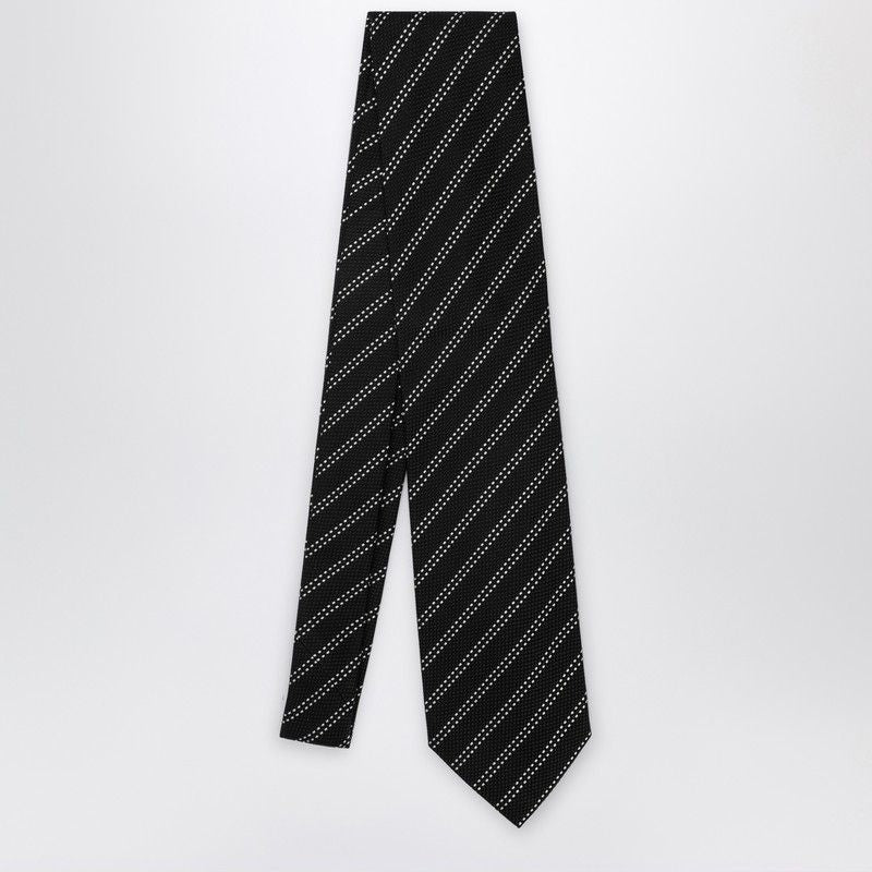DESTIN Striped Silk Tie for Men