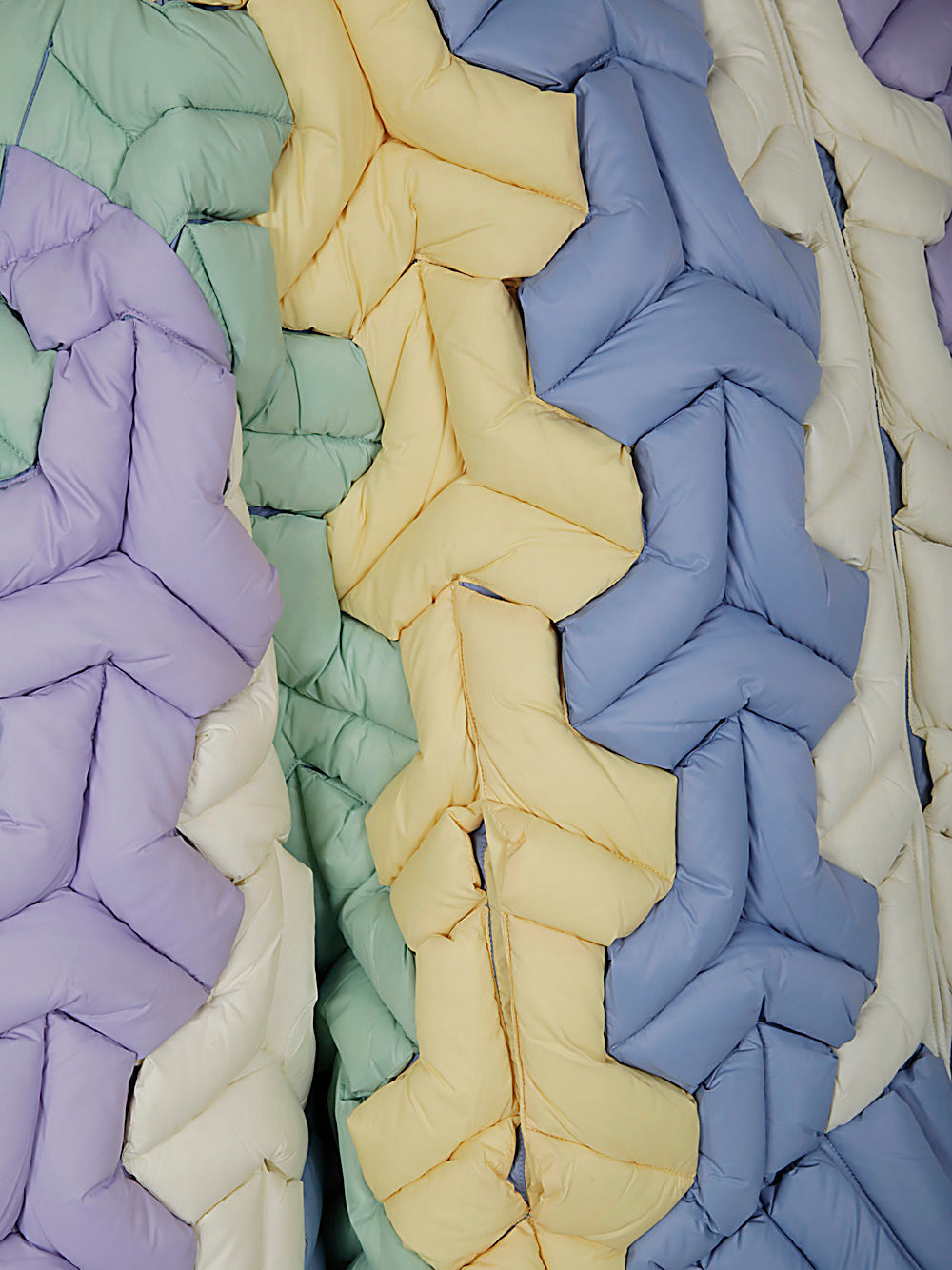 RAXXY Triangle Multicolor Down Jacket for Women