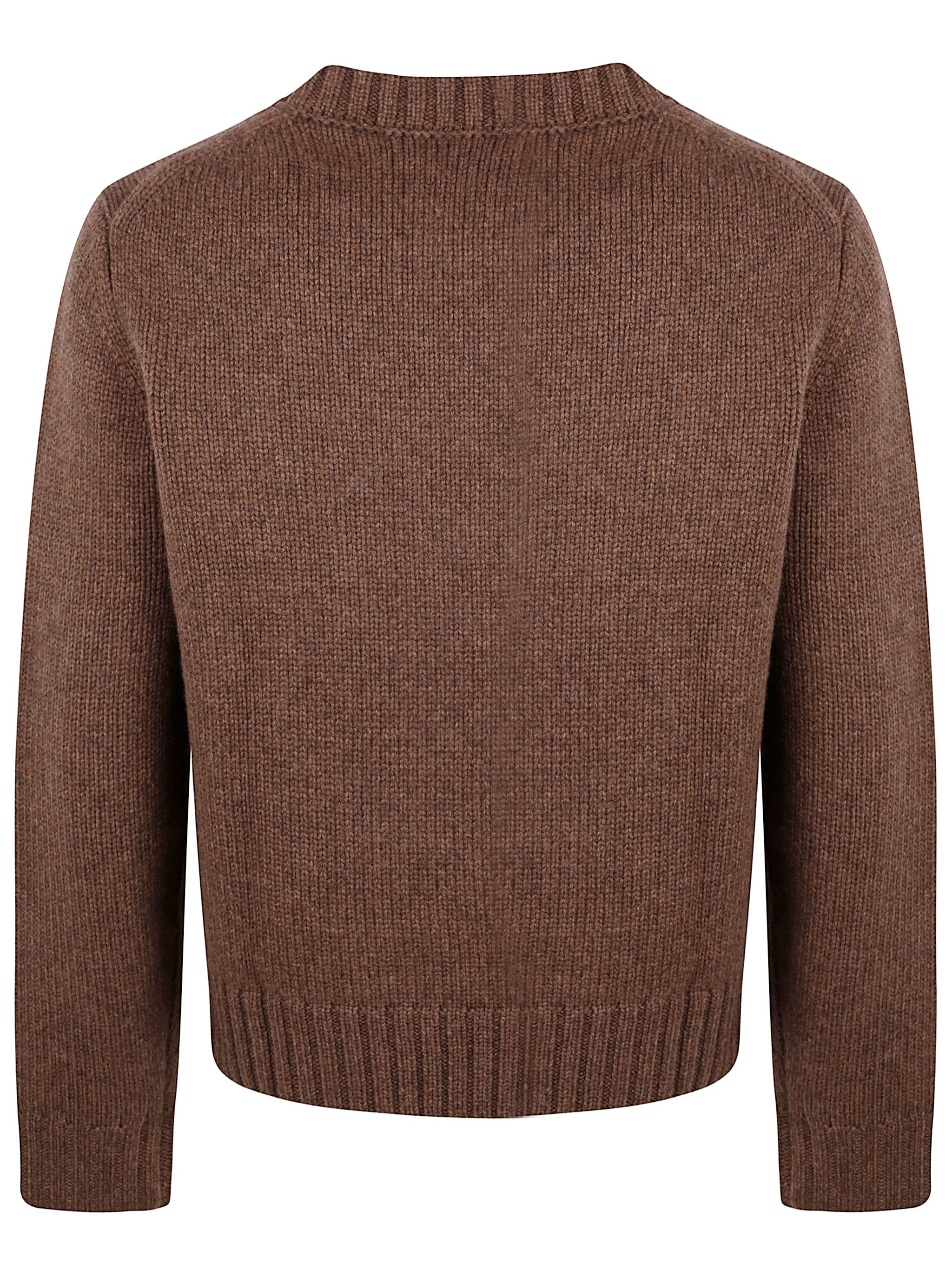 STUDIO NICHOLSON Neat Fit Crew Neck Sweater