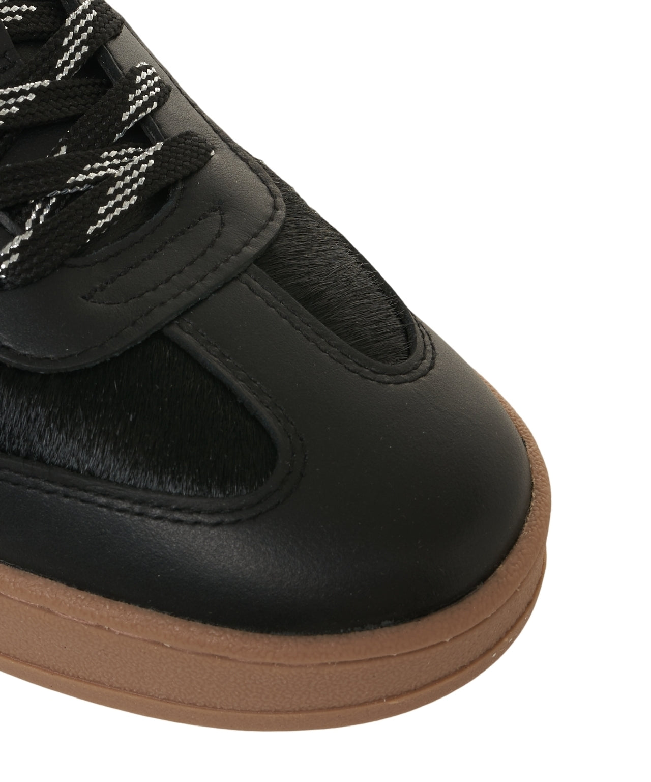 CRIME LONDON Luxury Pony Hair Sneakers for Women - Elevated Platform Style