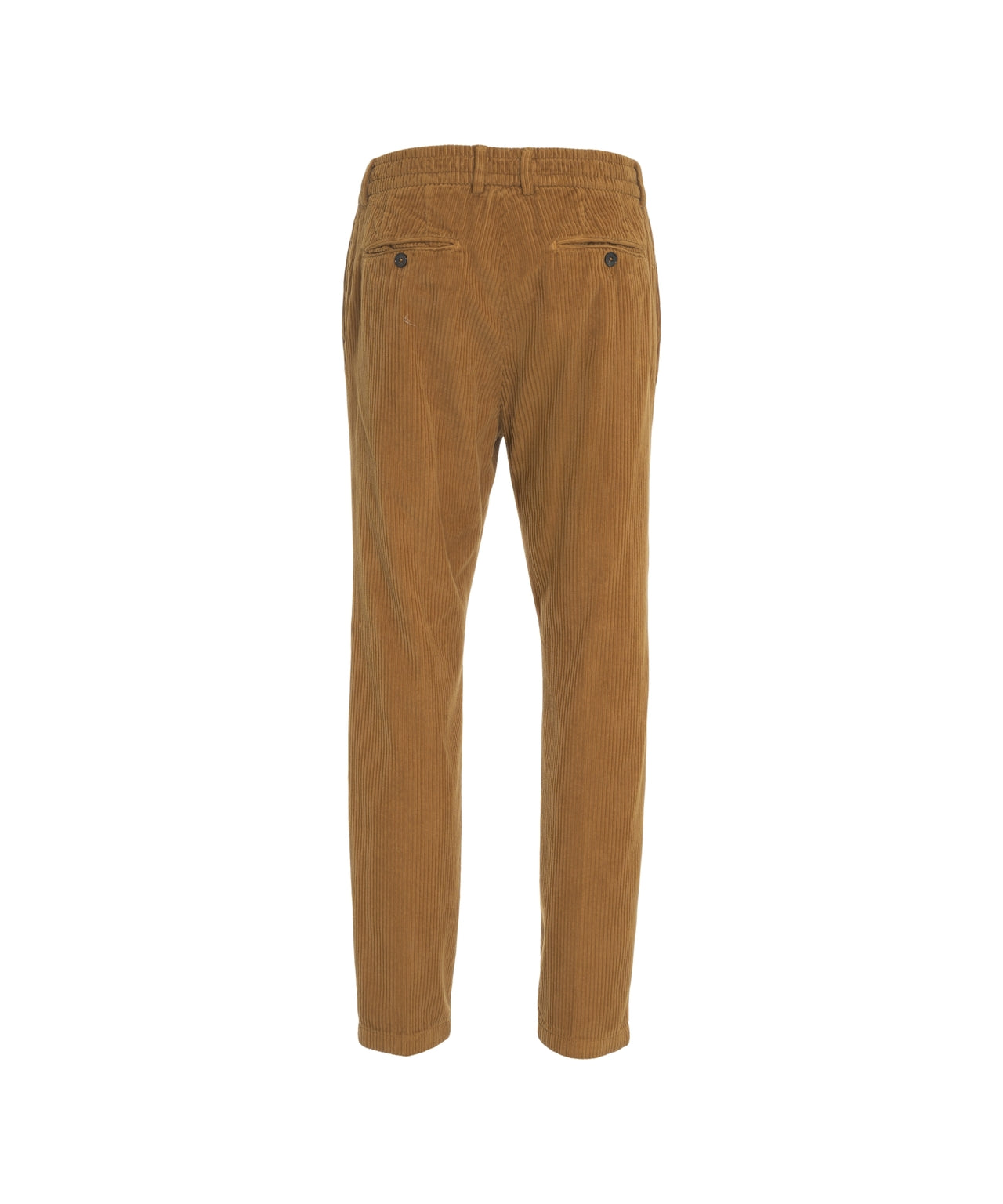 CRUNA Sophisticated Pleated Corduroy Trousers for Men