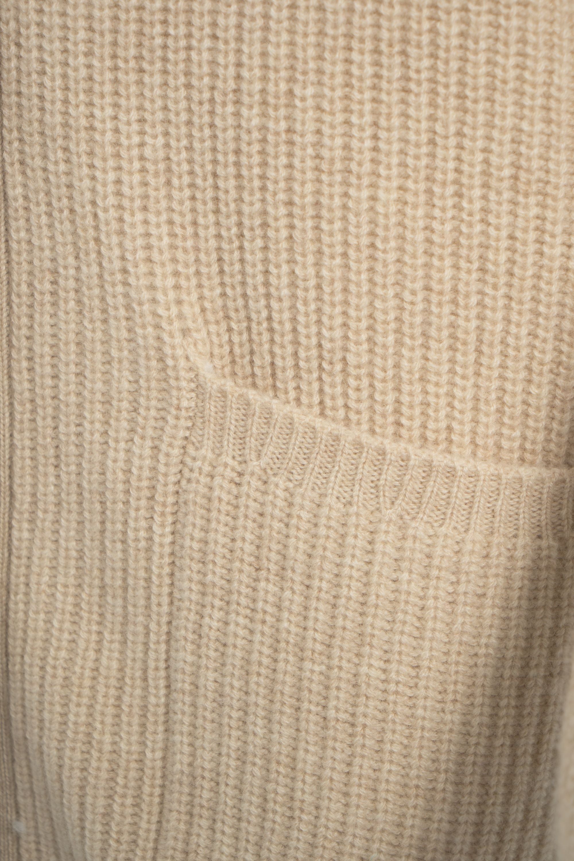 CRUSH Timeless Ribbed Knit Cardigan with V-Neck and Pockets