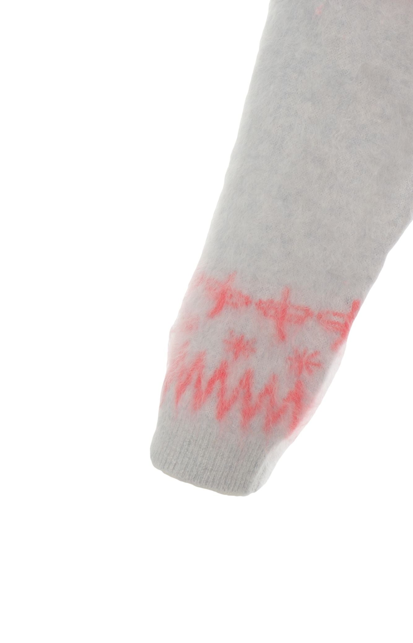 CRUSH Cozy Cashmere Cardigan with Geometric Pattern