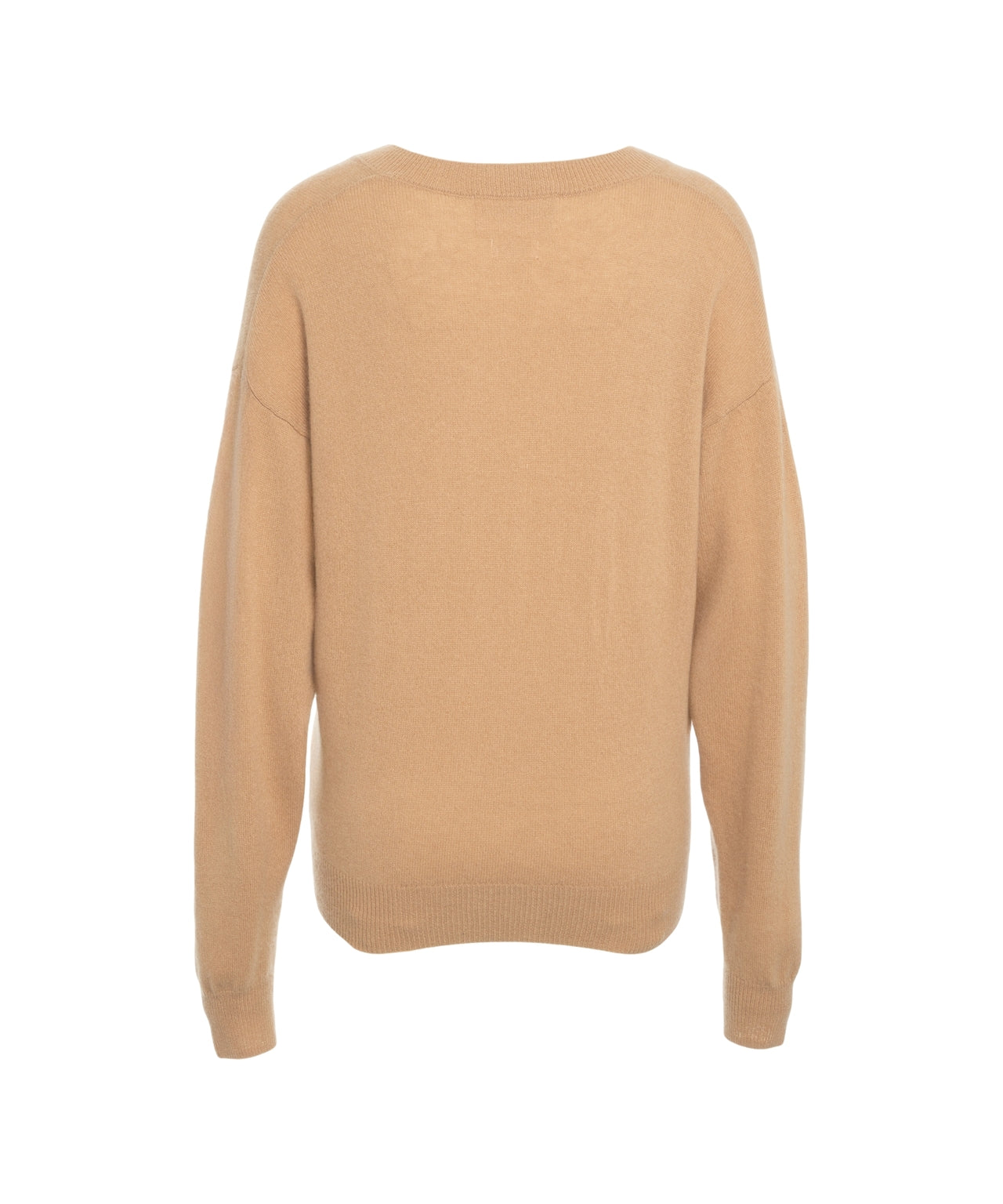 CRUSH Pullover Sweater for Women - V-Neck, Long Sleeve, Casual Elegance