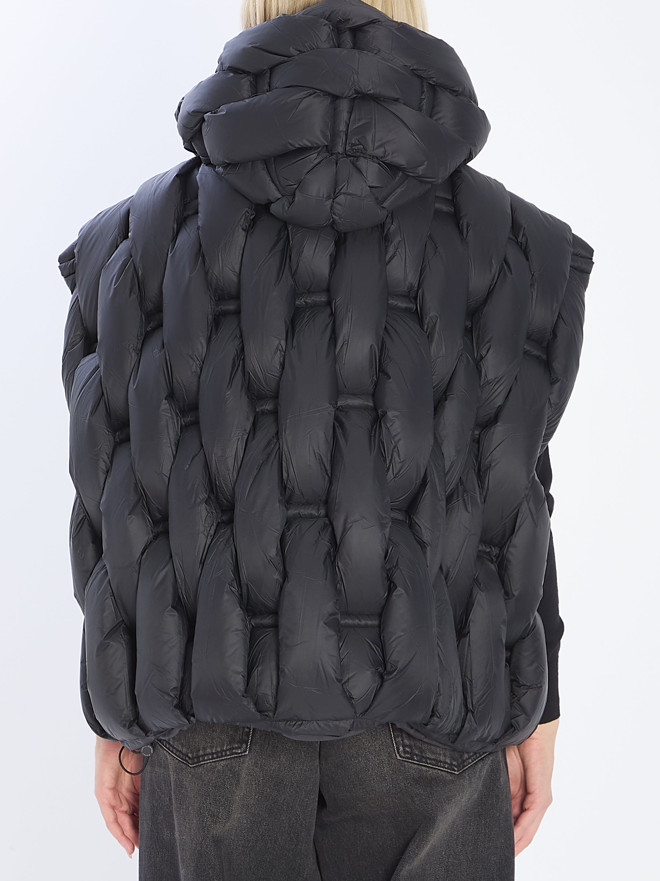 RAXXY Oversized Padded Nylon Vest - Size S