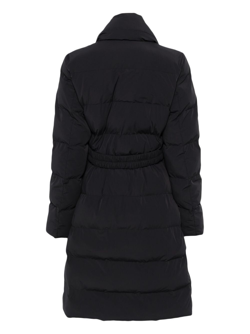 SEVENTY Reversible Long Down Jacket with Belt