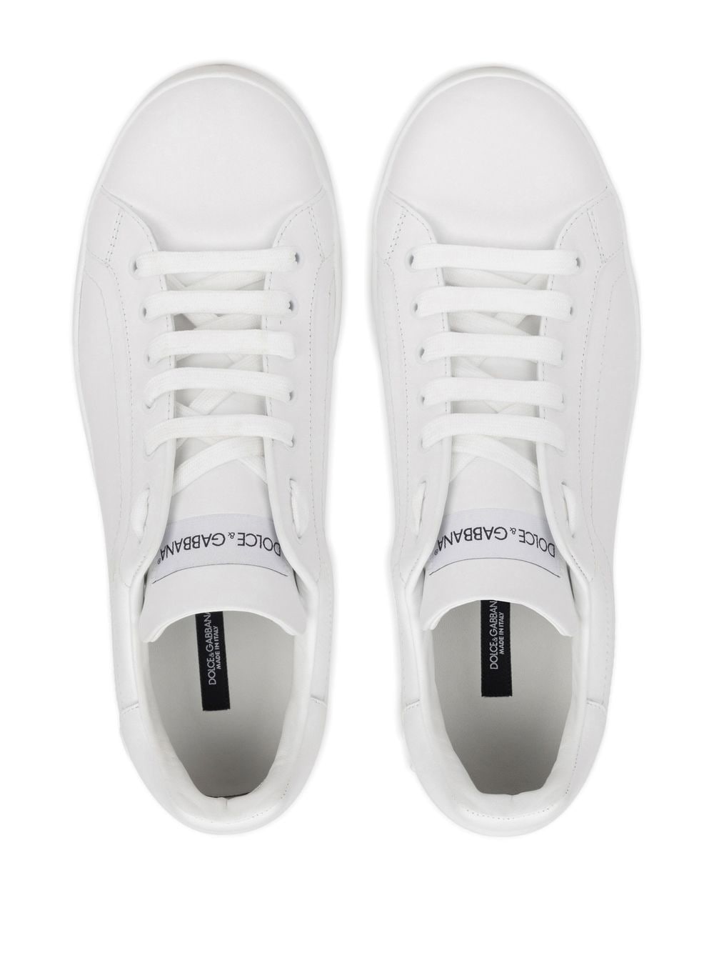 DOLCE & GABBANA Sleek Leather Sneakers for Men