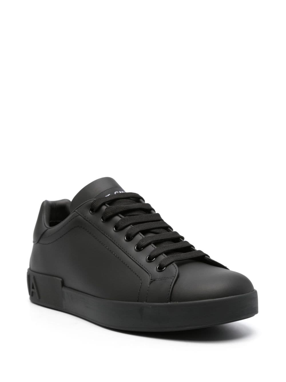 DOLCE & GABBANA Portofino Leather Sneakers for Men