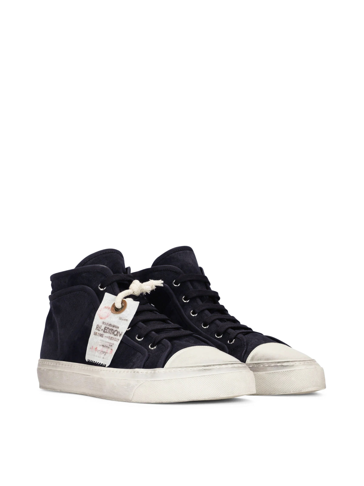 DOLCE & GABBANA Vintage Mid Top Sneakers for Men