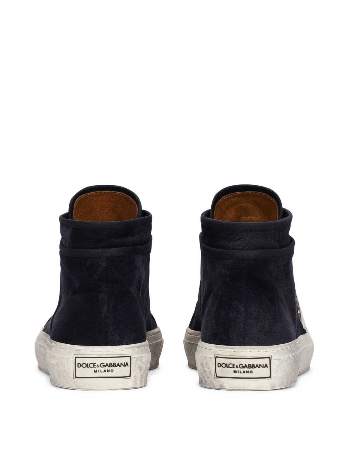 DOLCE & GABBANA Vintage Mid Top Sneakers for Men