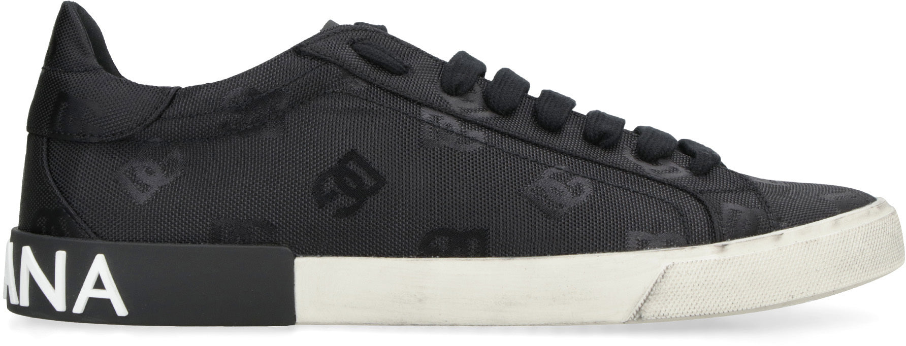DOLCE & GABBANA Low-Top DG Logo Sneakers for Men