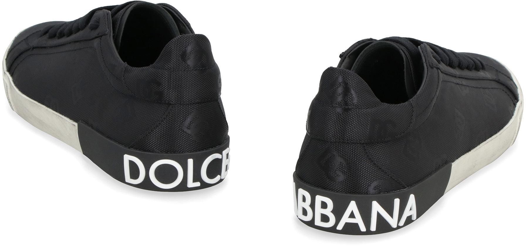 DOLCE & GABBANA Low-Top DG Logo Sneakers for Men