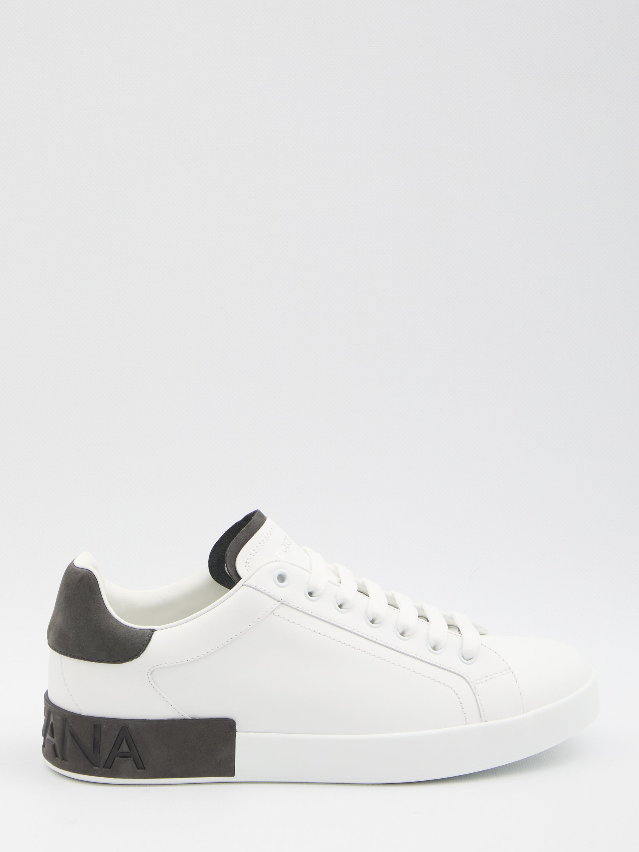 DOLCE & GABBANA Leather Panelled Low Top Sneakers for Men
