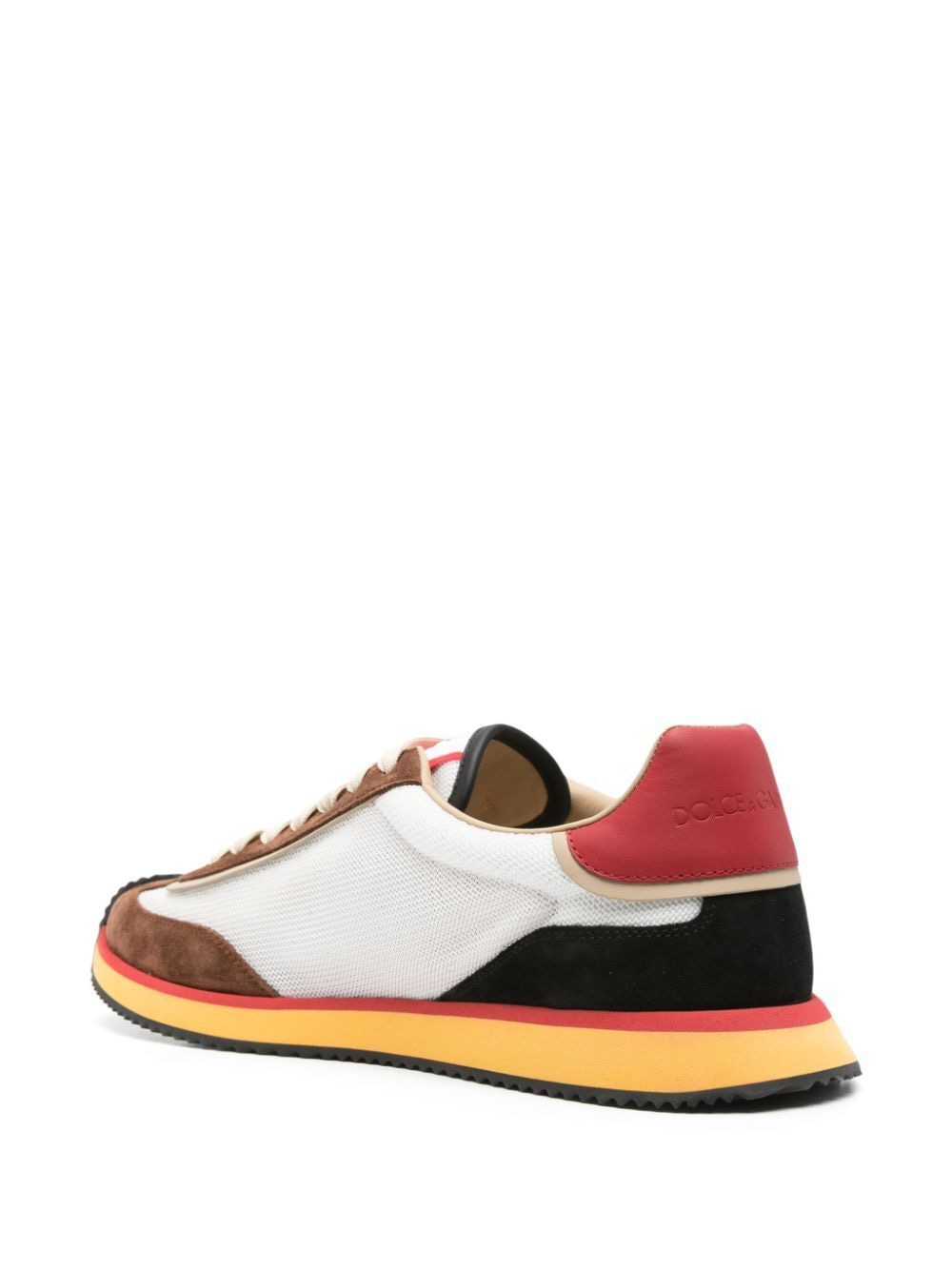 DOLCE & GABBANA DG Cushion Mesh and Suede Sneaker - SS25