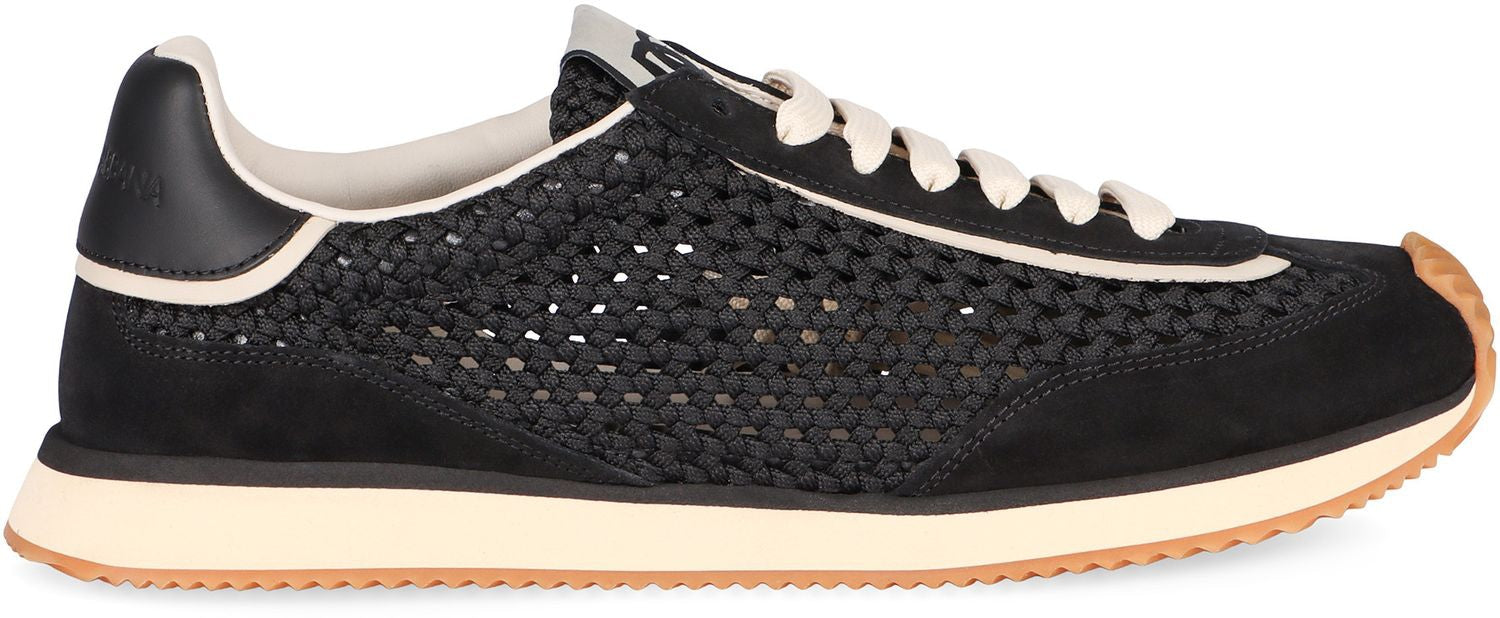 DOLCE & GABBANA Men's Fabric Sneakers - SS25