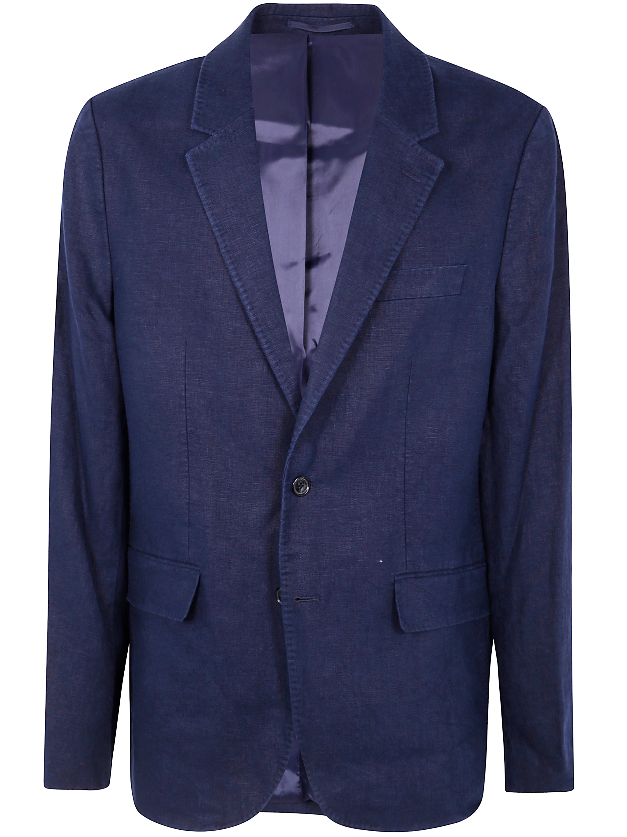 MICHAEL KORS Linen Notch Blazer for Men