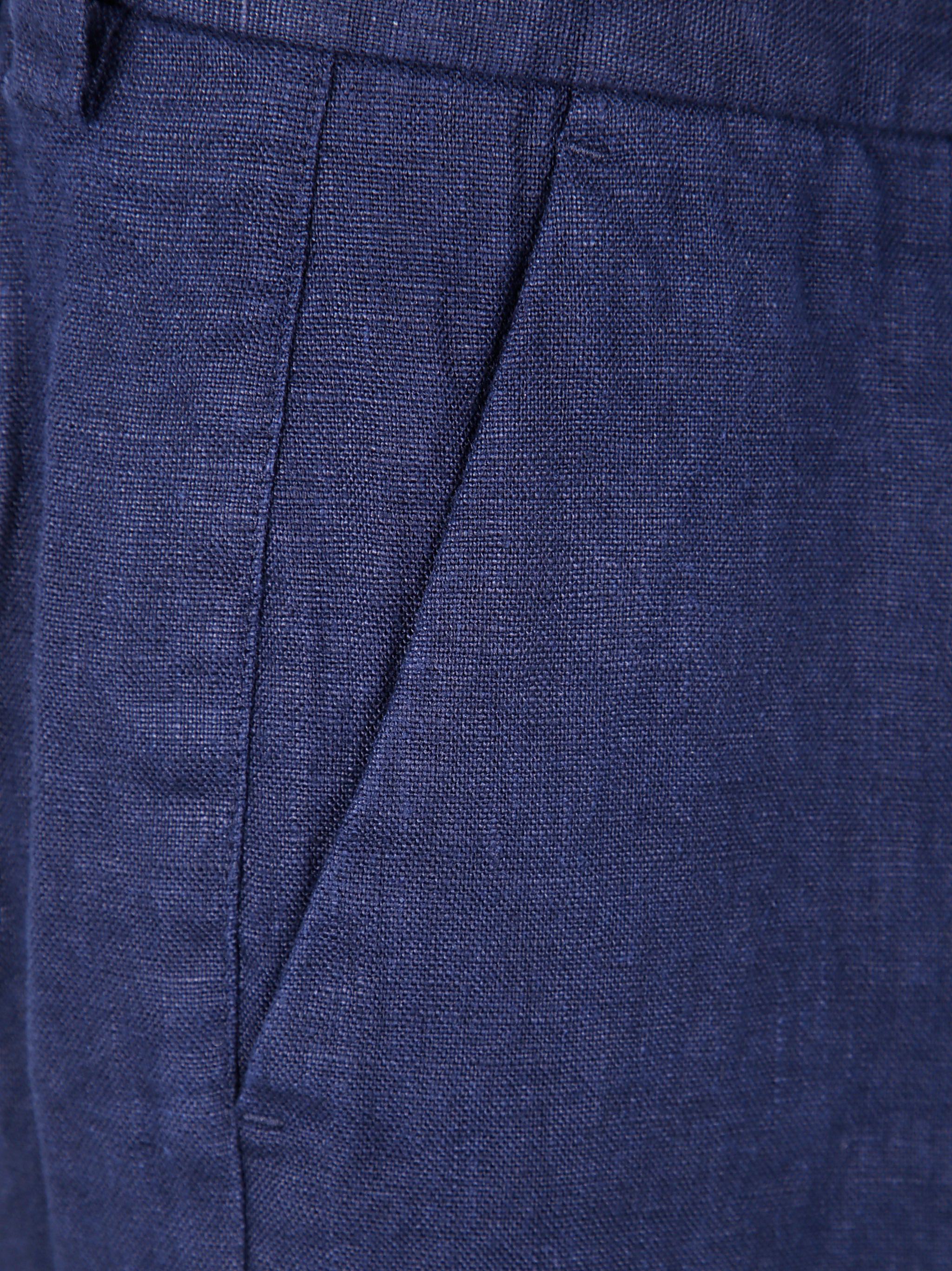 MICHAEL KORS Linen Straight Chino Pants - SS25 Collection