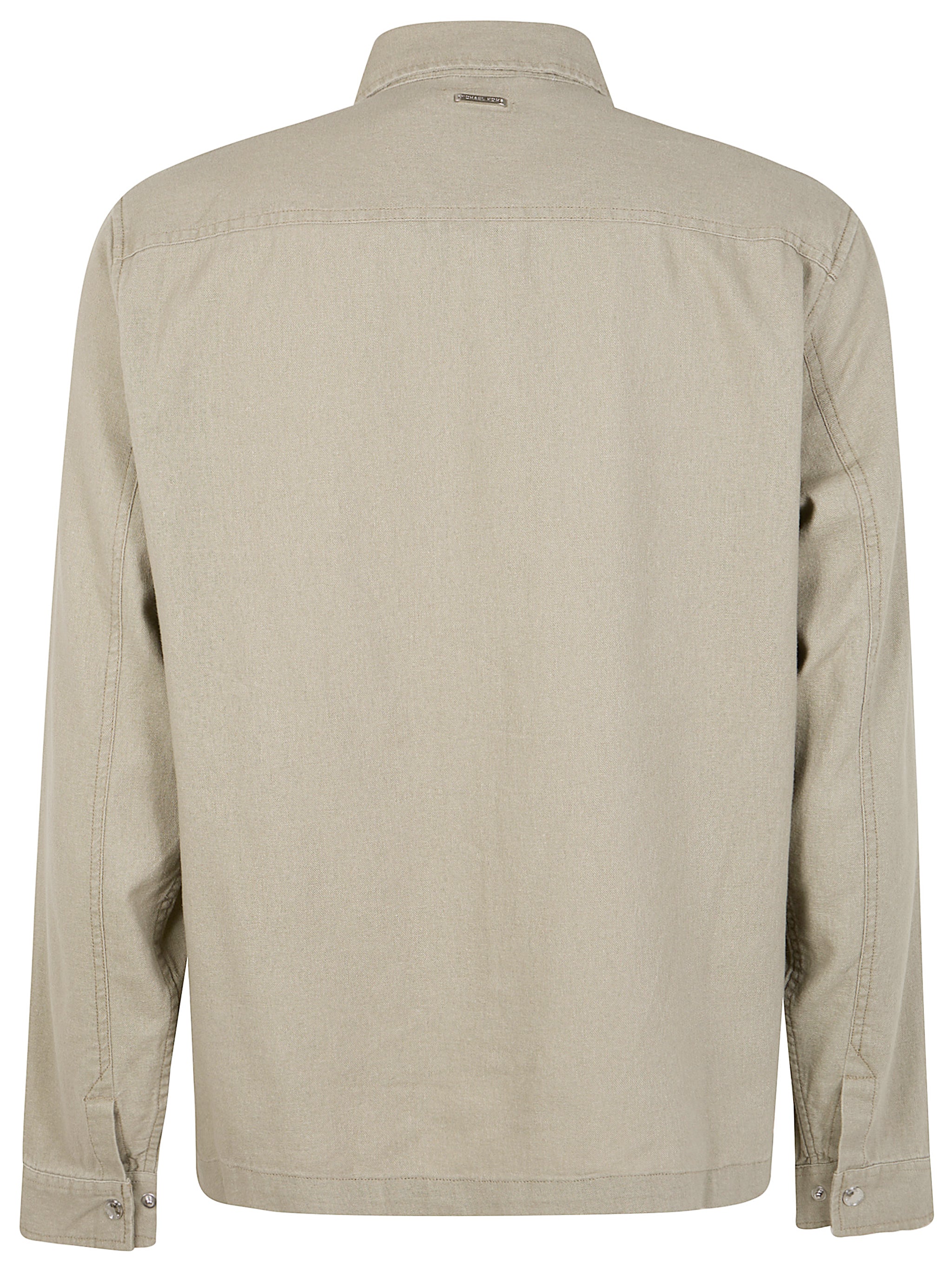 MICHAEL KORS Men's Long Sleeves Linen Cotton Jacket