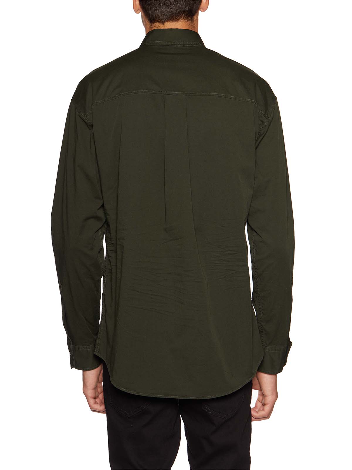 DSQUARED2 Men's Logo Print Cotton Shirt - Size 48