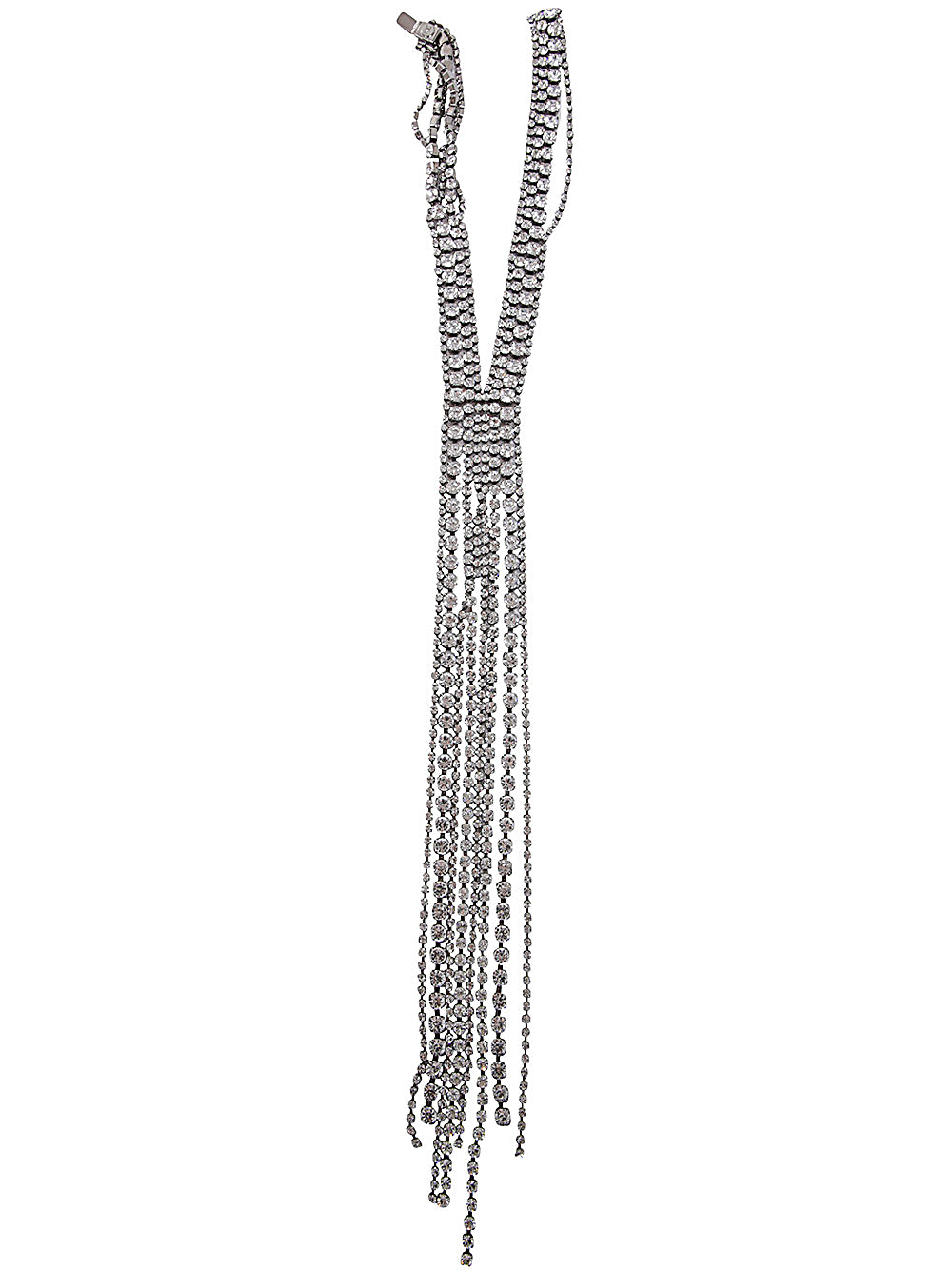 HELENE ZUBELDIA Crystal Tie Necklace