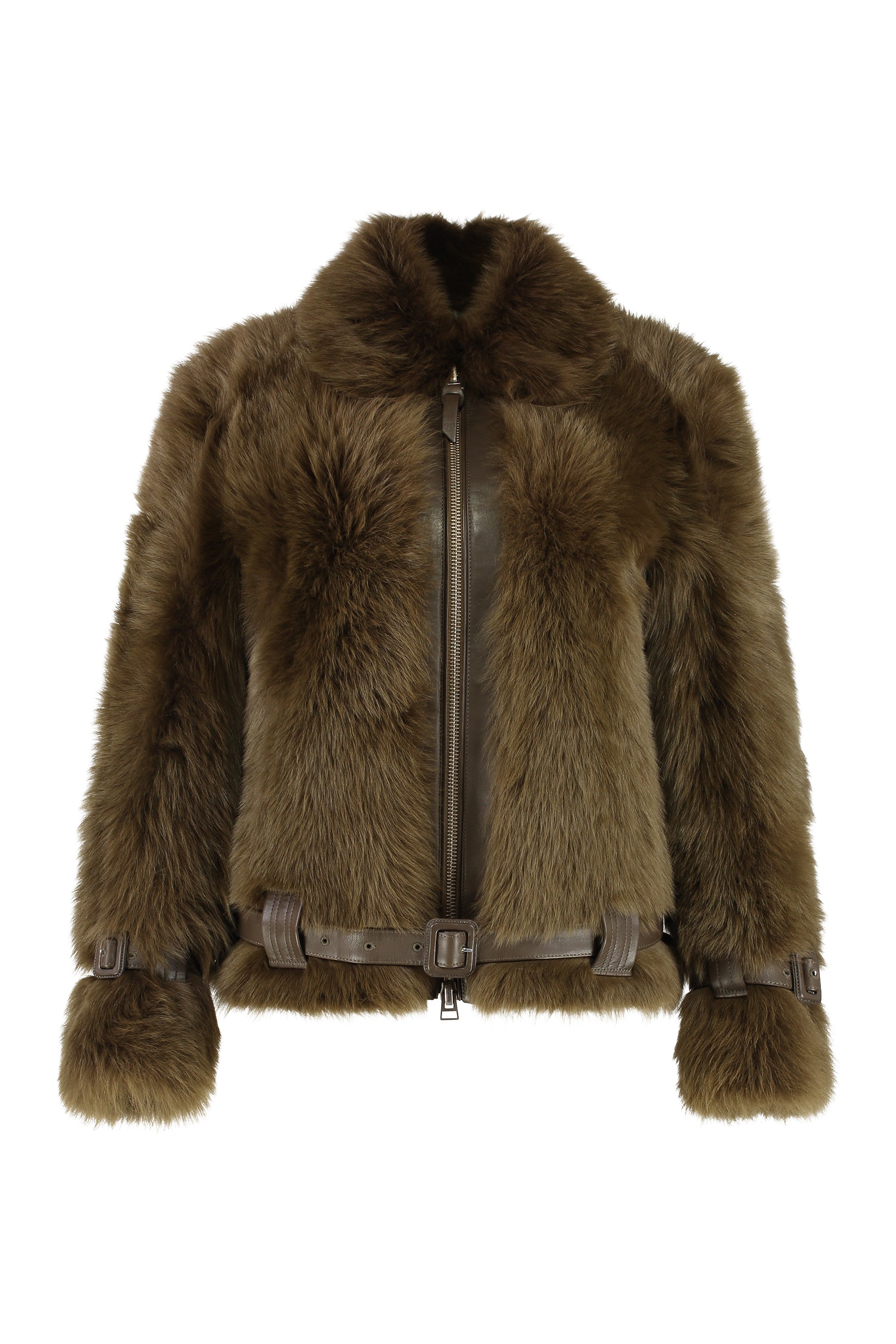 TOM FORD Luxe Fur and Leather Jacket
