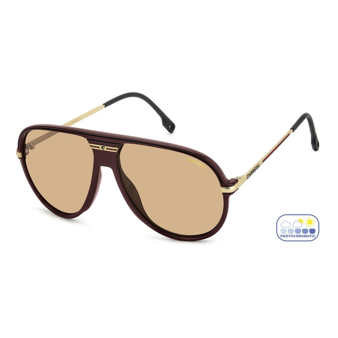 CARRERA Sporty Photochromatic Sunglasses for Men