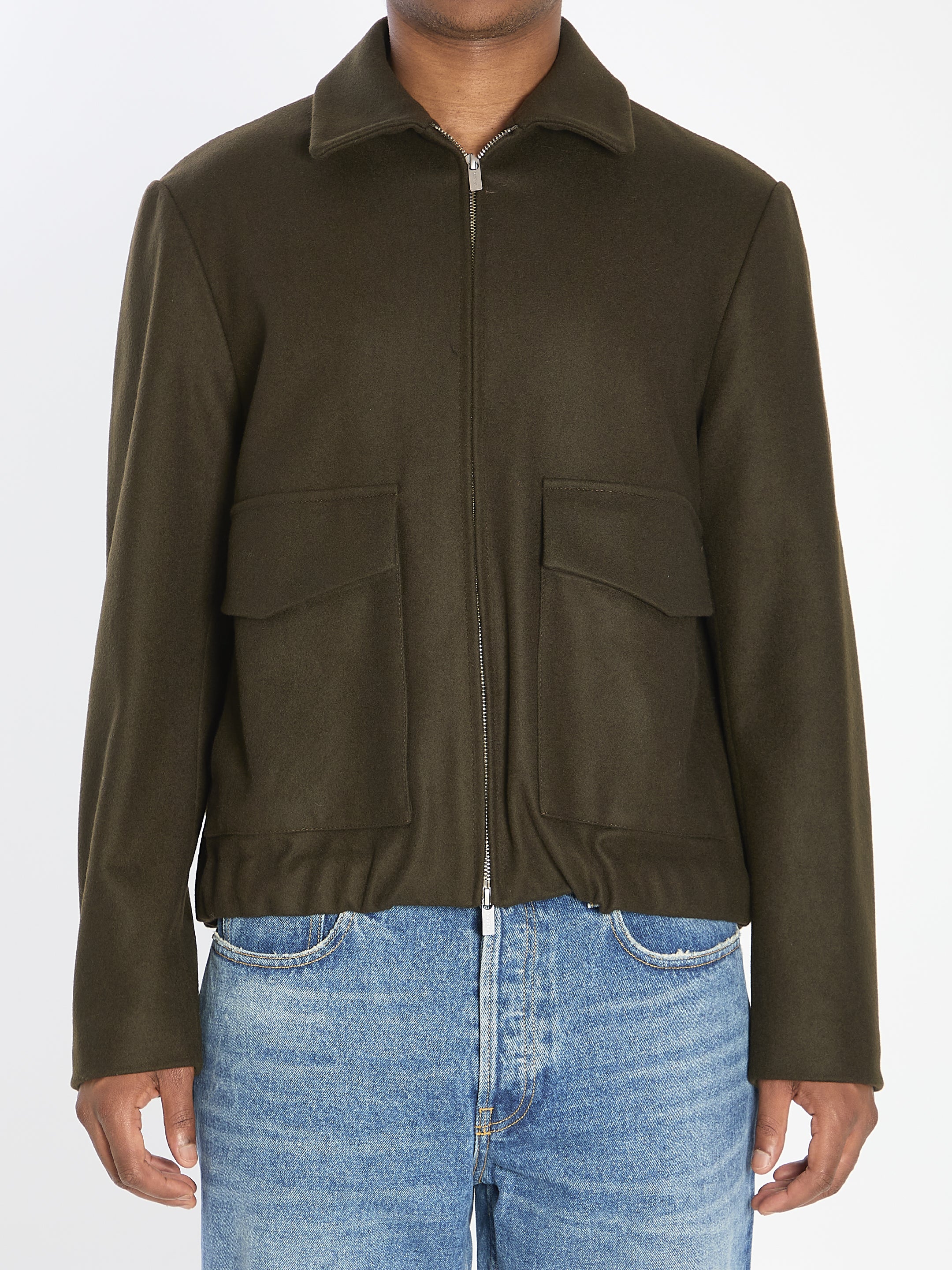 BARENA Military Wool Blend Outerwear - Size 50 IT