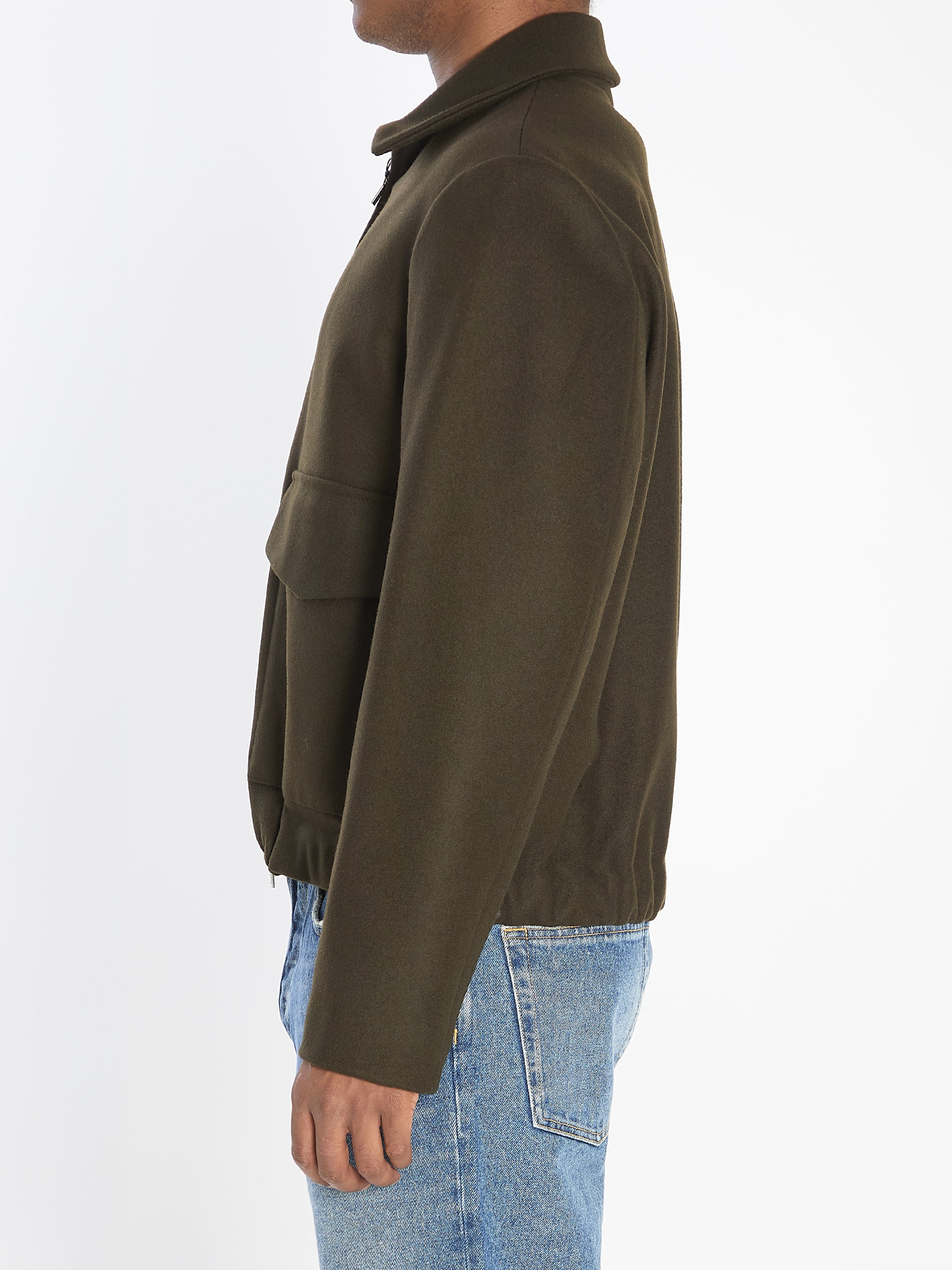 BARENA Military Wool Blend Outerwear - Size 50 IT