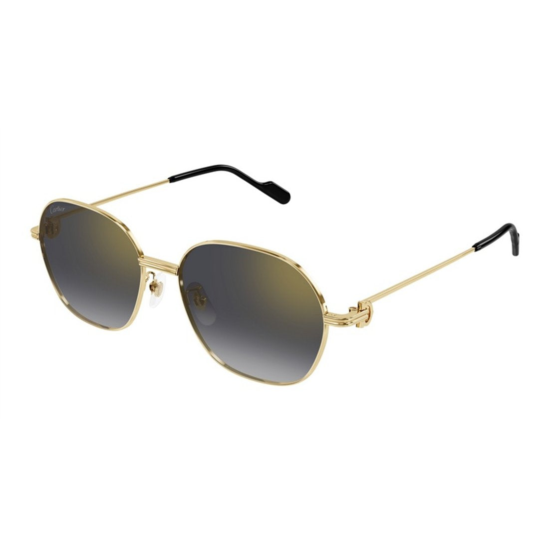 CARTIER Sleek Metal Sunglasses for Women - CT0569SA