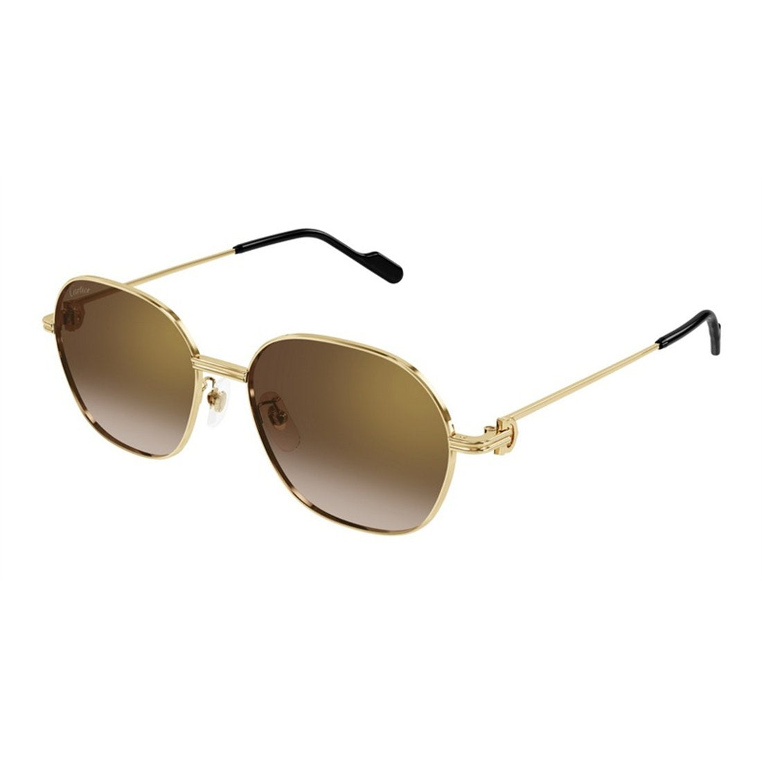 CARTIER Elegant Women’s Sunglasses with Classic Metal Frame