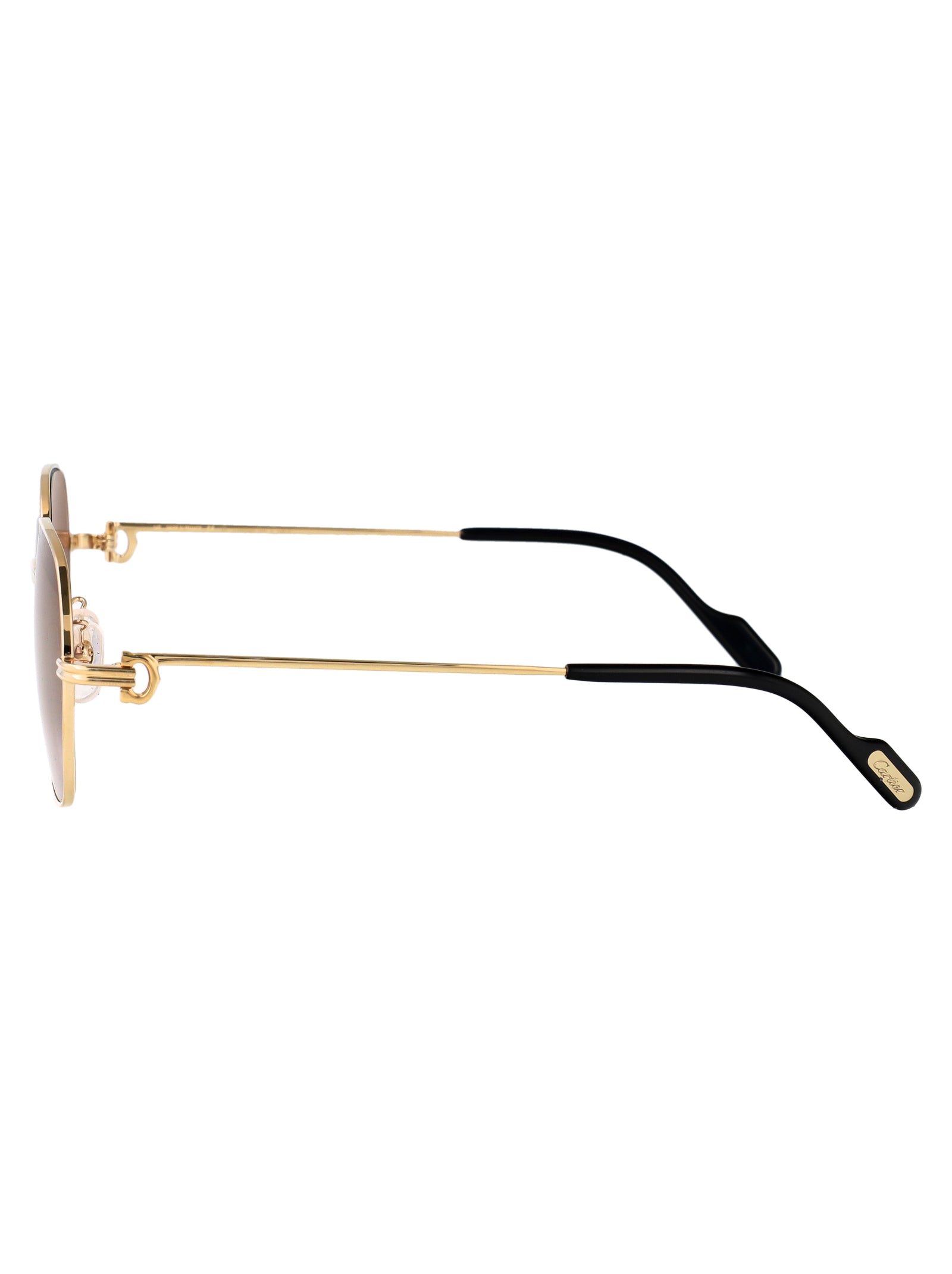 CARTIER Sleek Metal Sunglasses for Women - CT0569SA