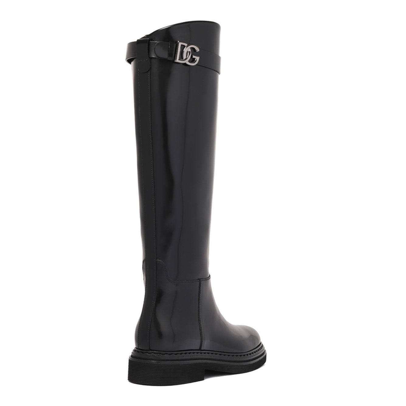 DOLCE & GABBANA Chic Viscose Knee-High Boots for Women